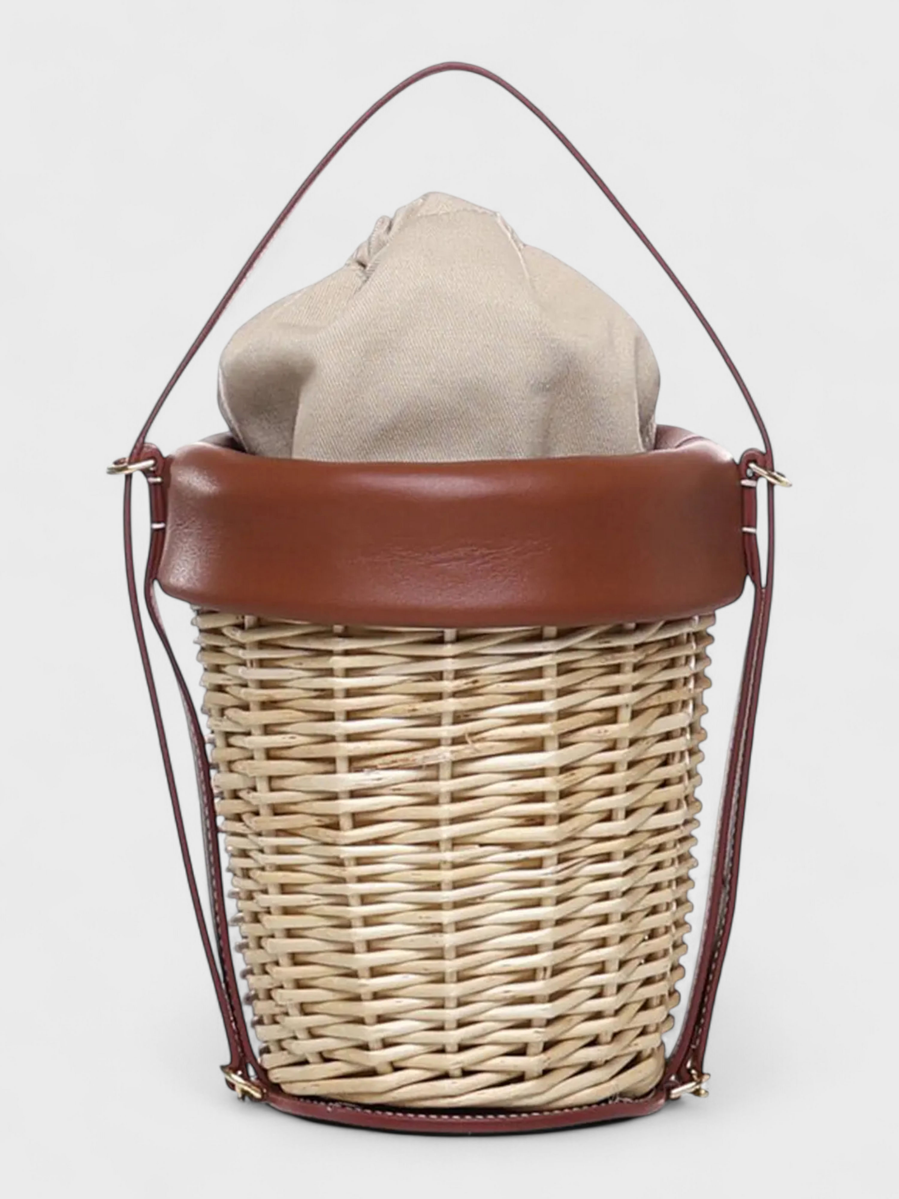 Jacquemus Le Panier Seau Brown