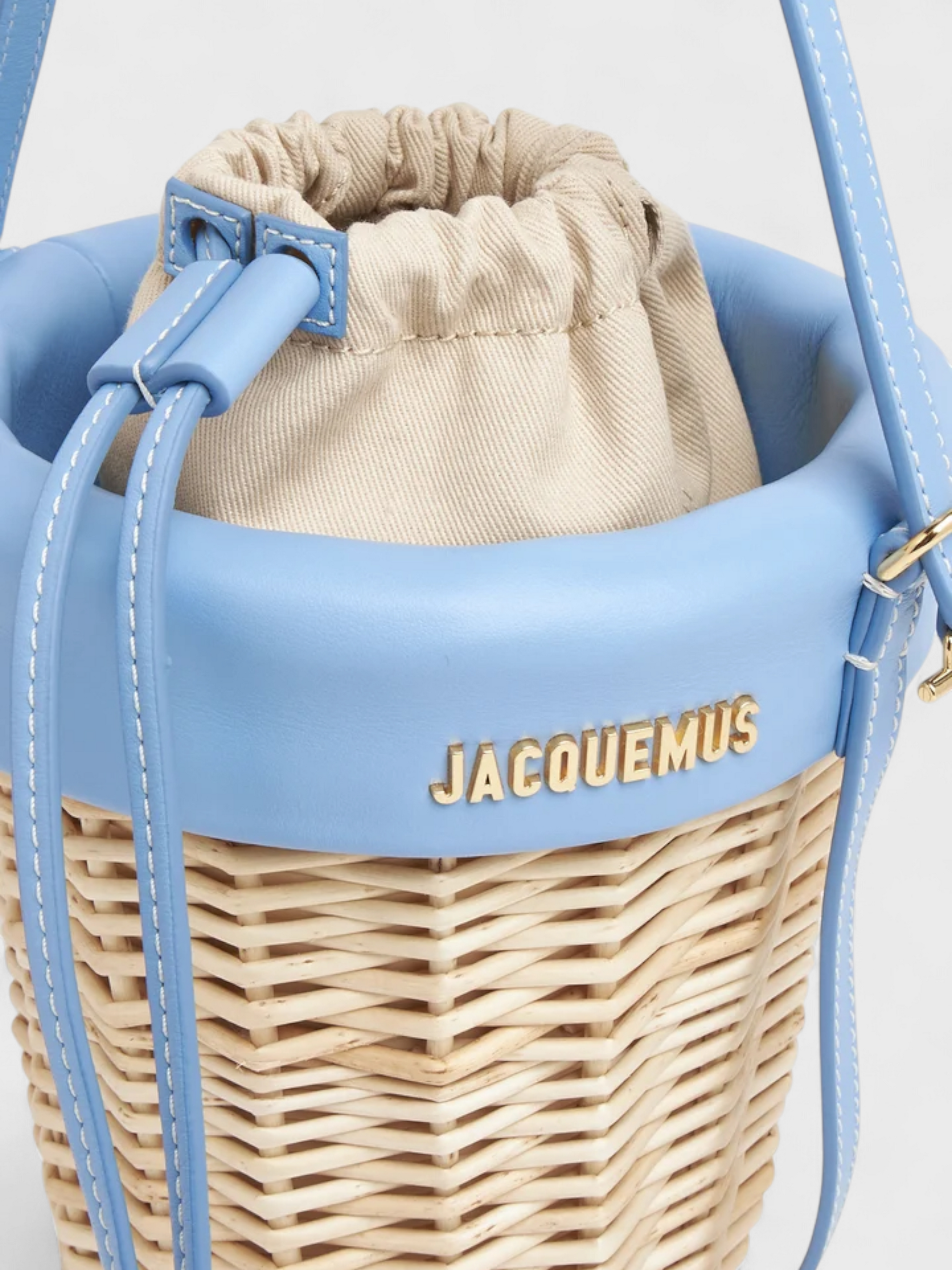 Jacquemus Le Panier Seau Light Blue