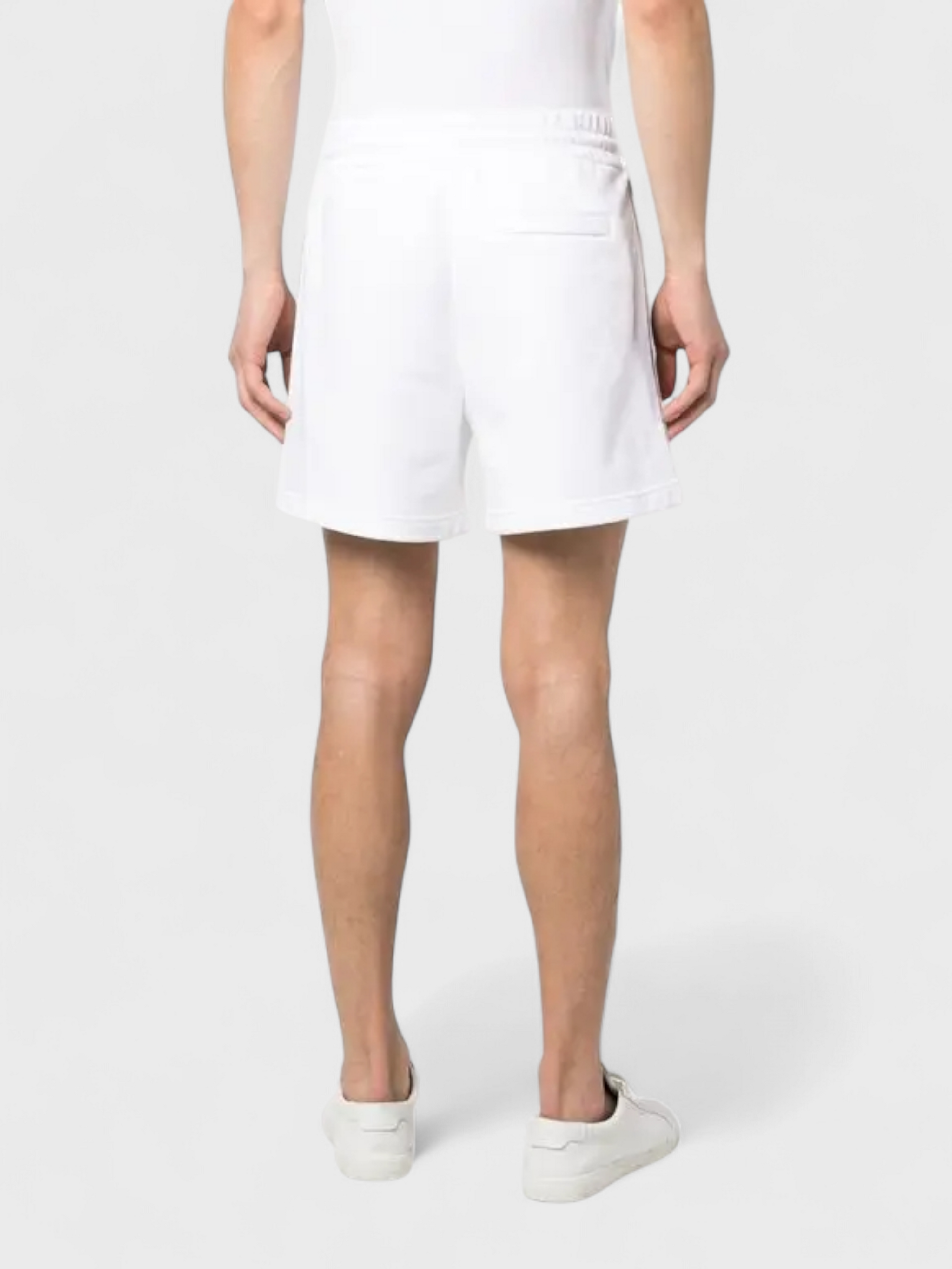 Missoni Logo Jersey Shorts White