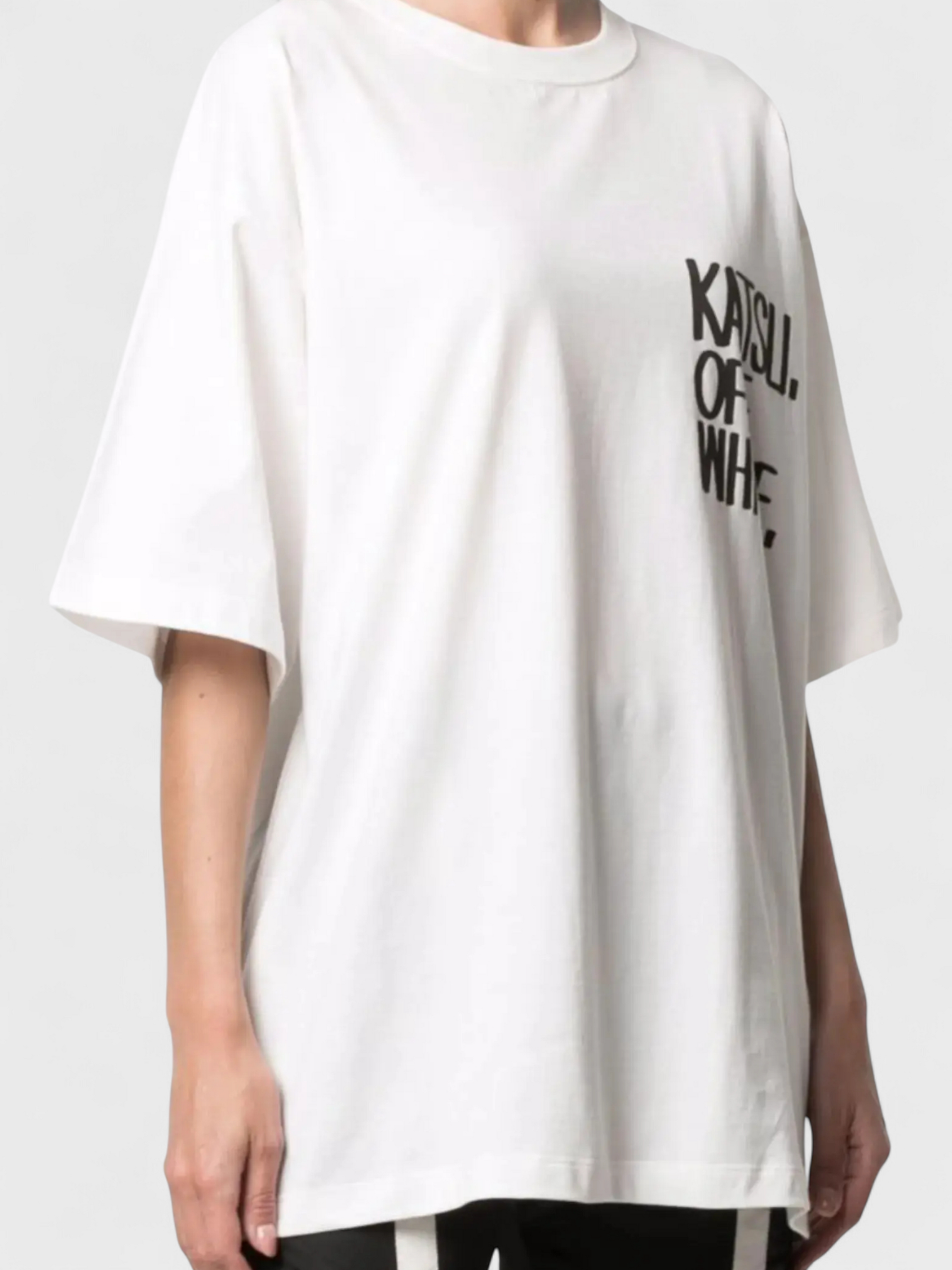 Off-White Katsu Graffiti T-Shirt White