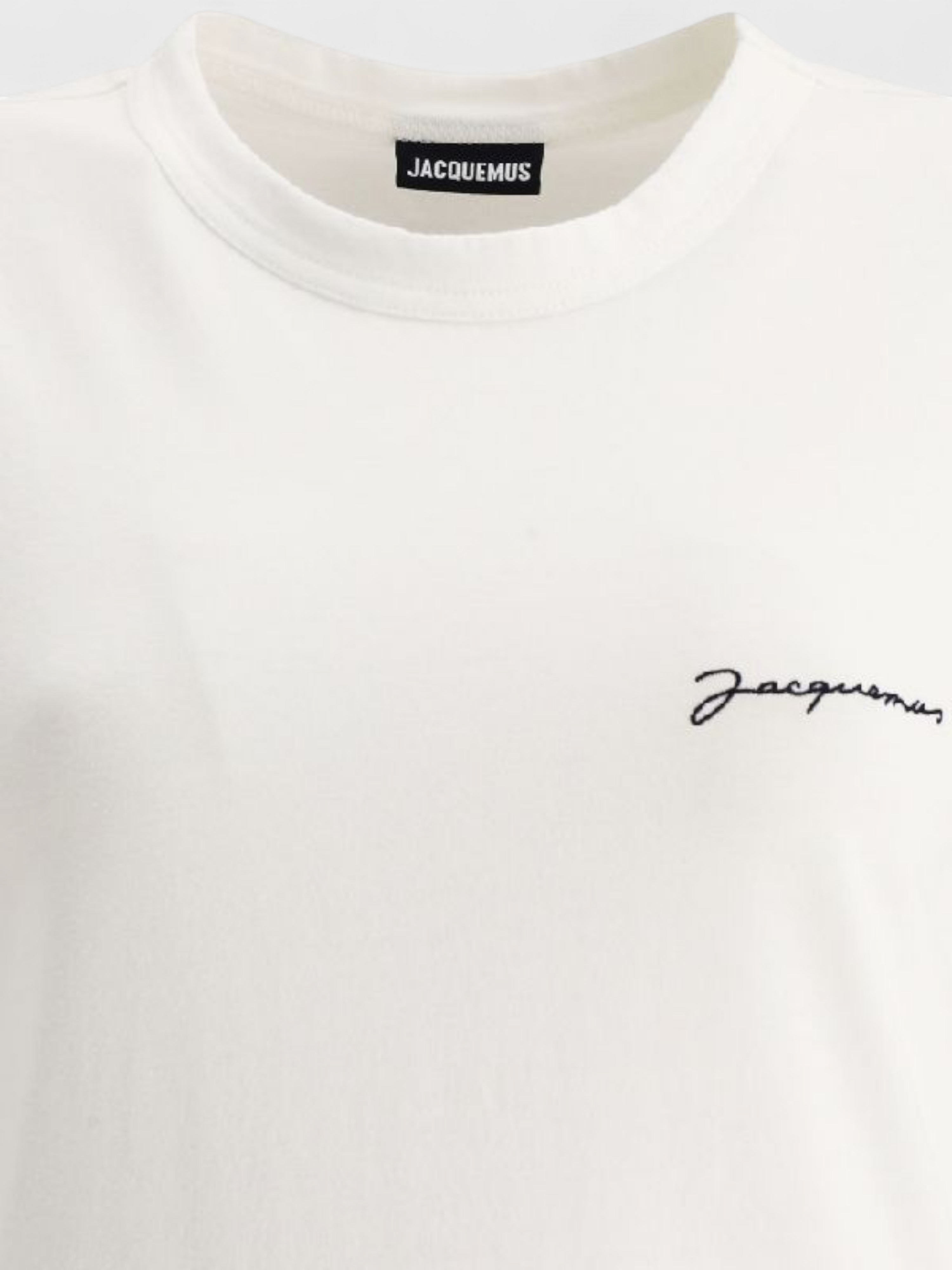 Jacquemus Le T-Shirt Brode White