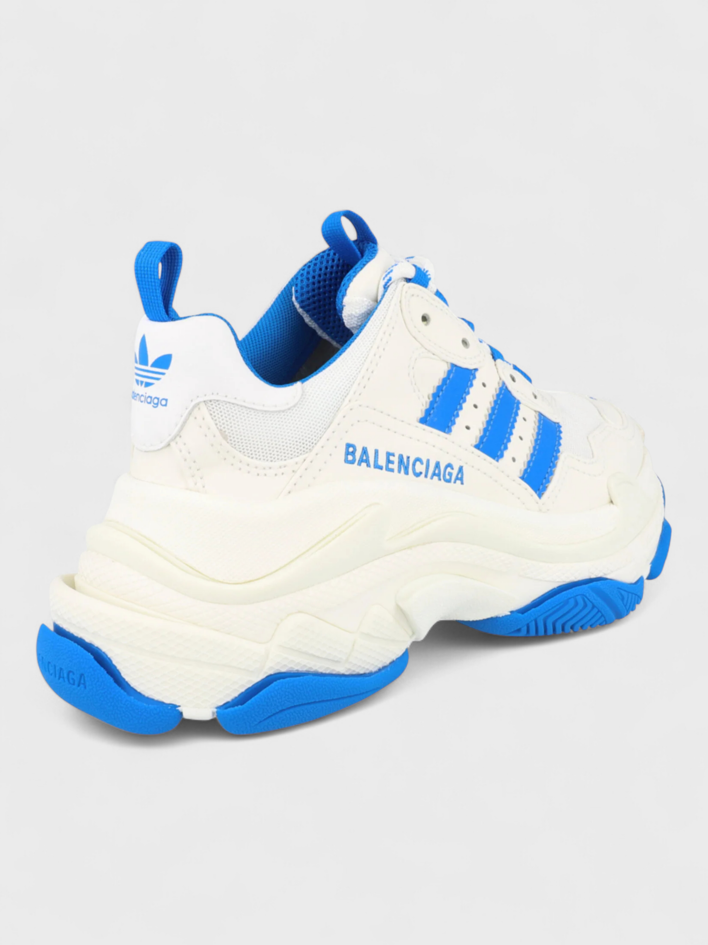 Adidas x Balenciaga Triple S Sneaker White Blue