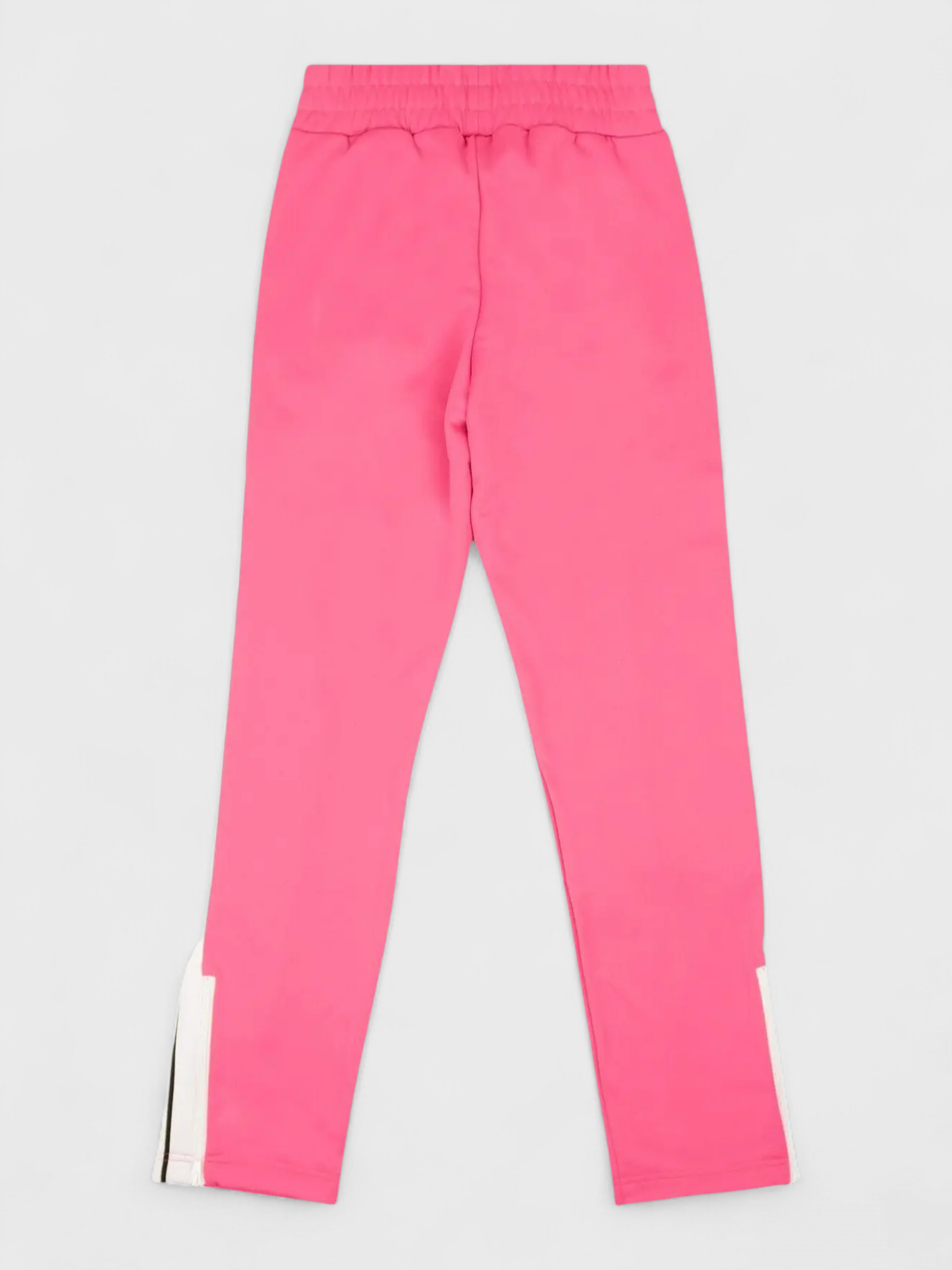 Palm Angels Women's Track Pants Fuchsia White