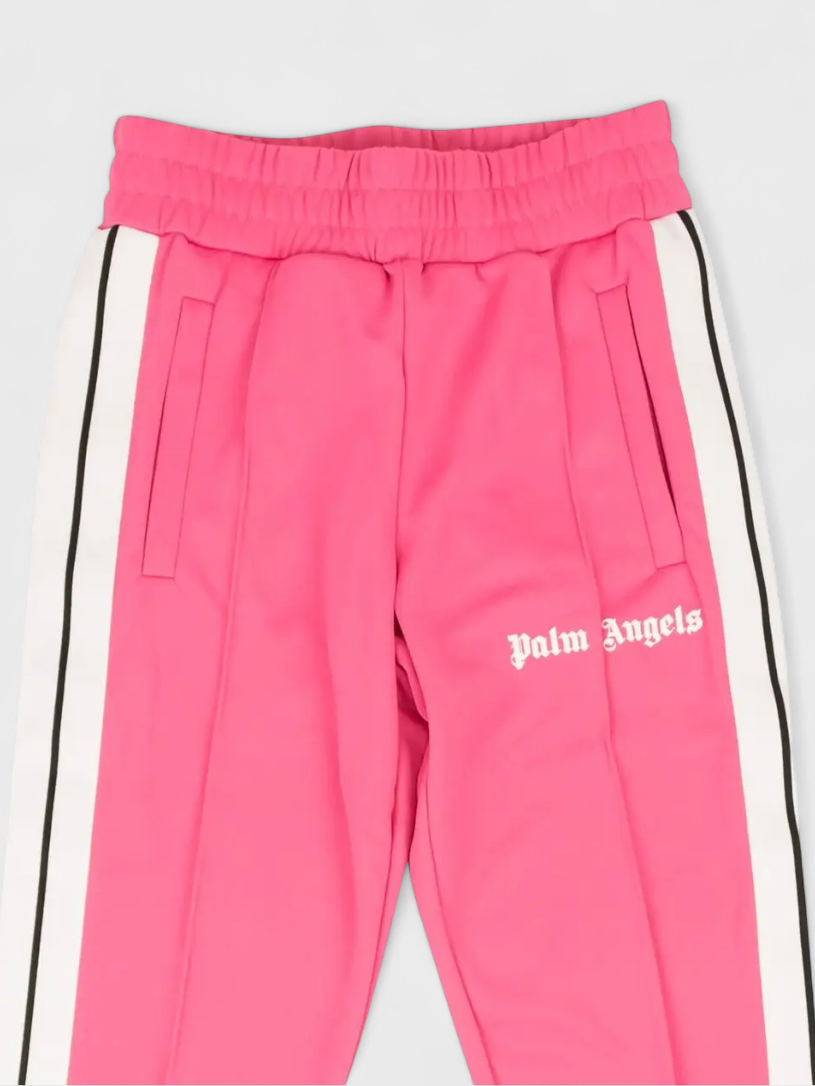 Palm Angels Women's Track Pants Fuchsia White