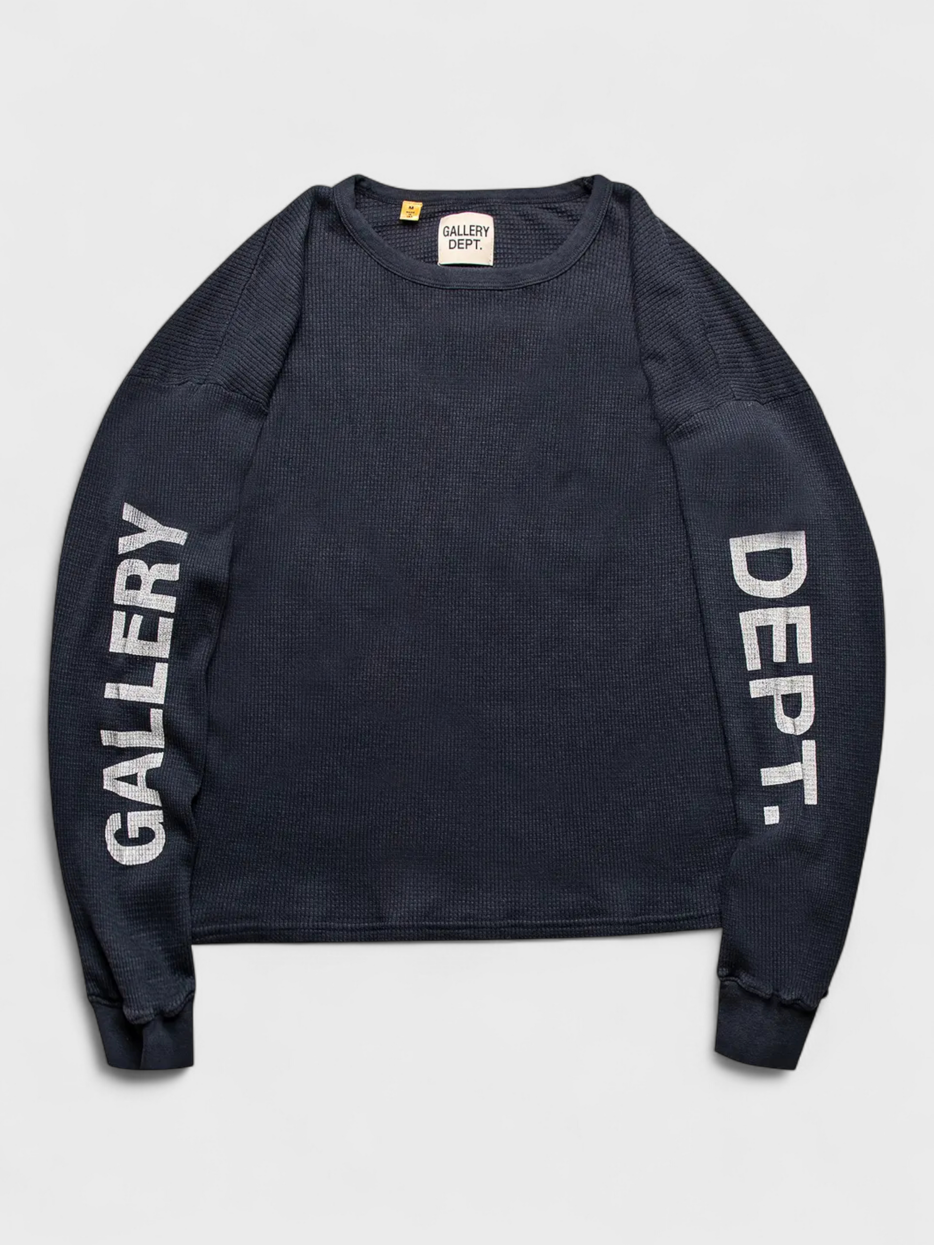 Gallery Dept. Thermal Long Sleeve T-Shirt Black