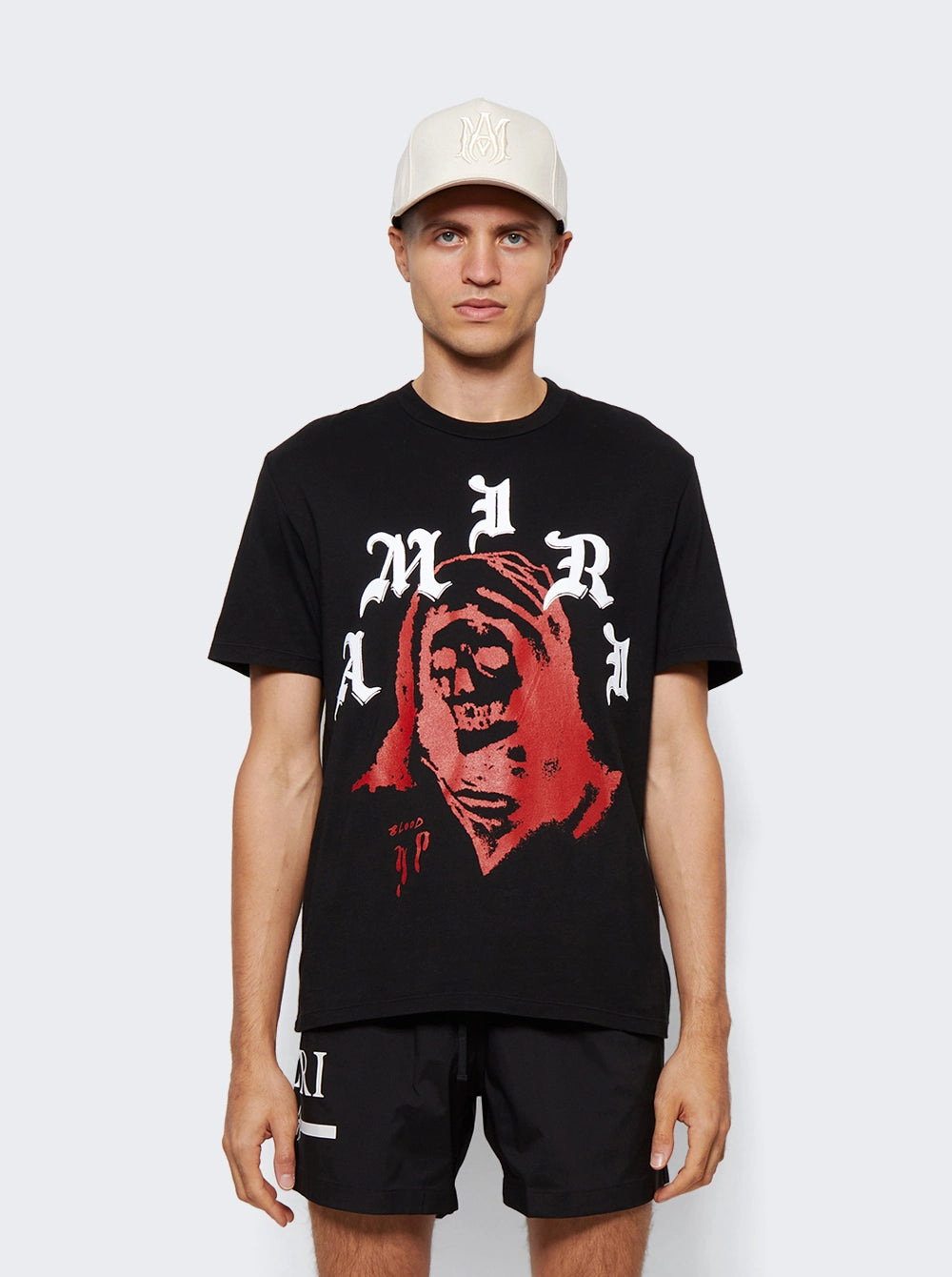 Amiri Wes Lang Solar Kings T Shirt Black
