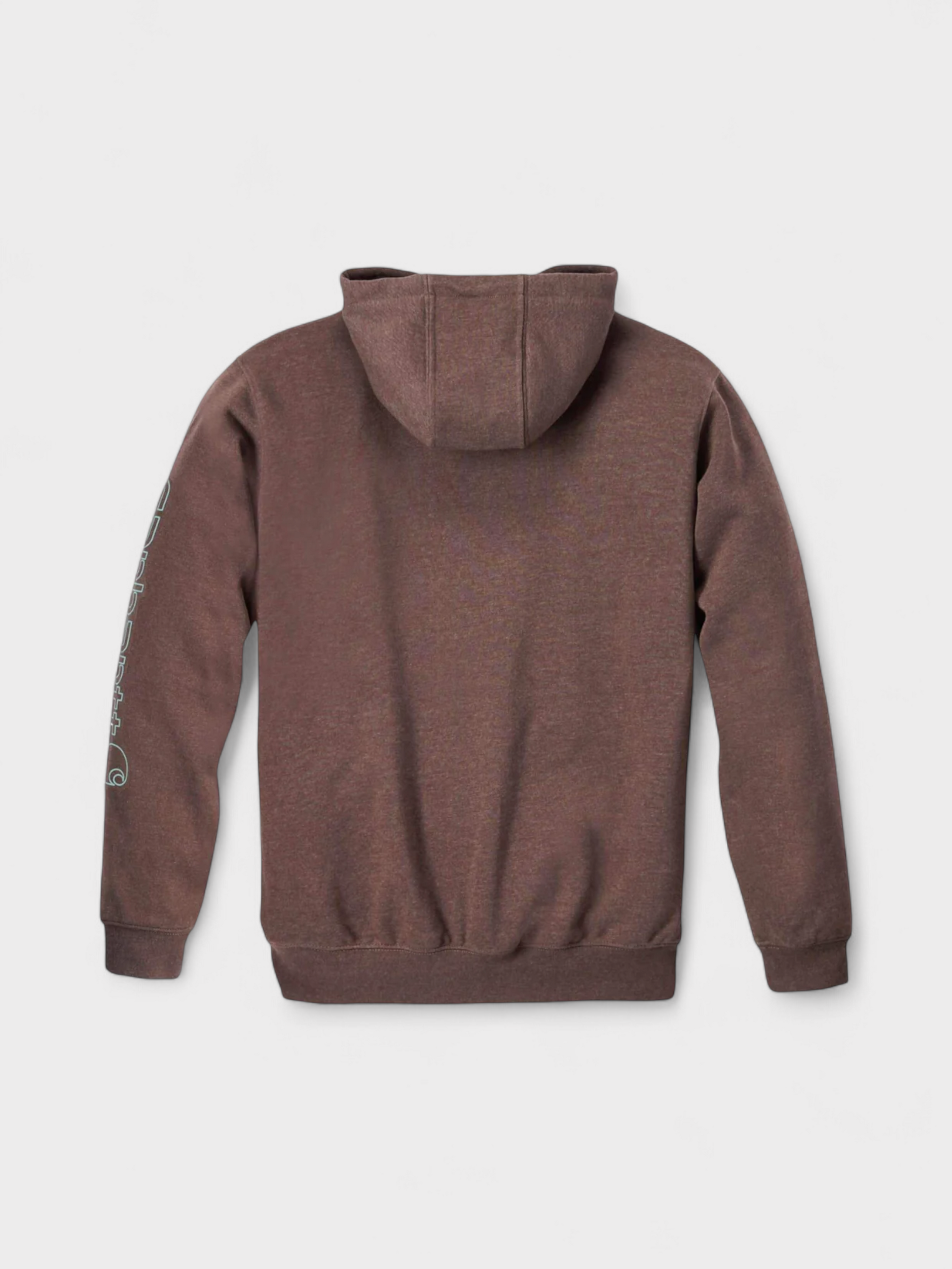 Carhartt Sleeve Logo Loose Fit Hoodie Brown