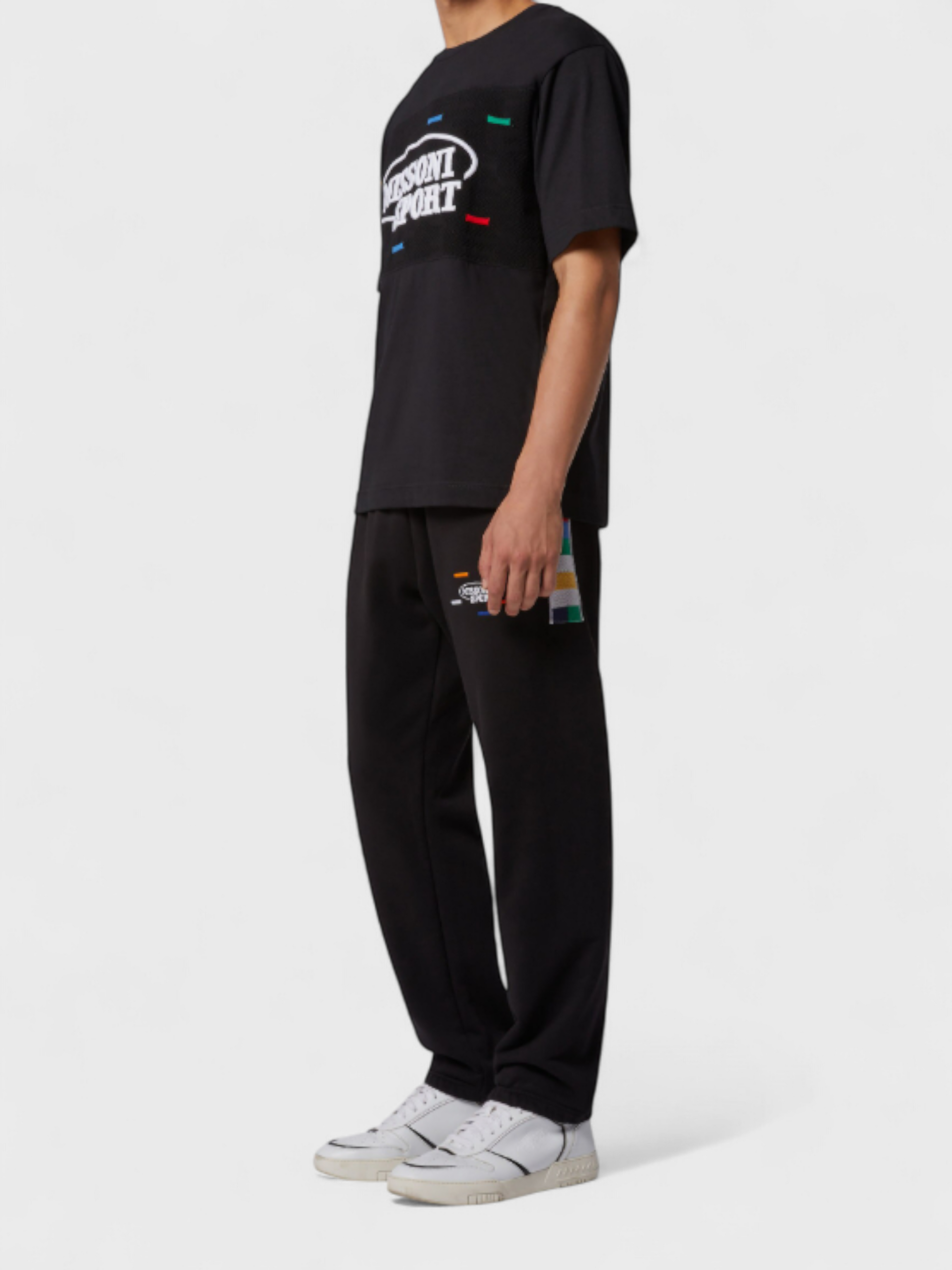 Missoni Sport Logo T-Shirt Black