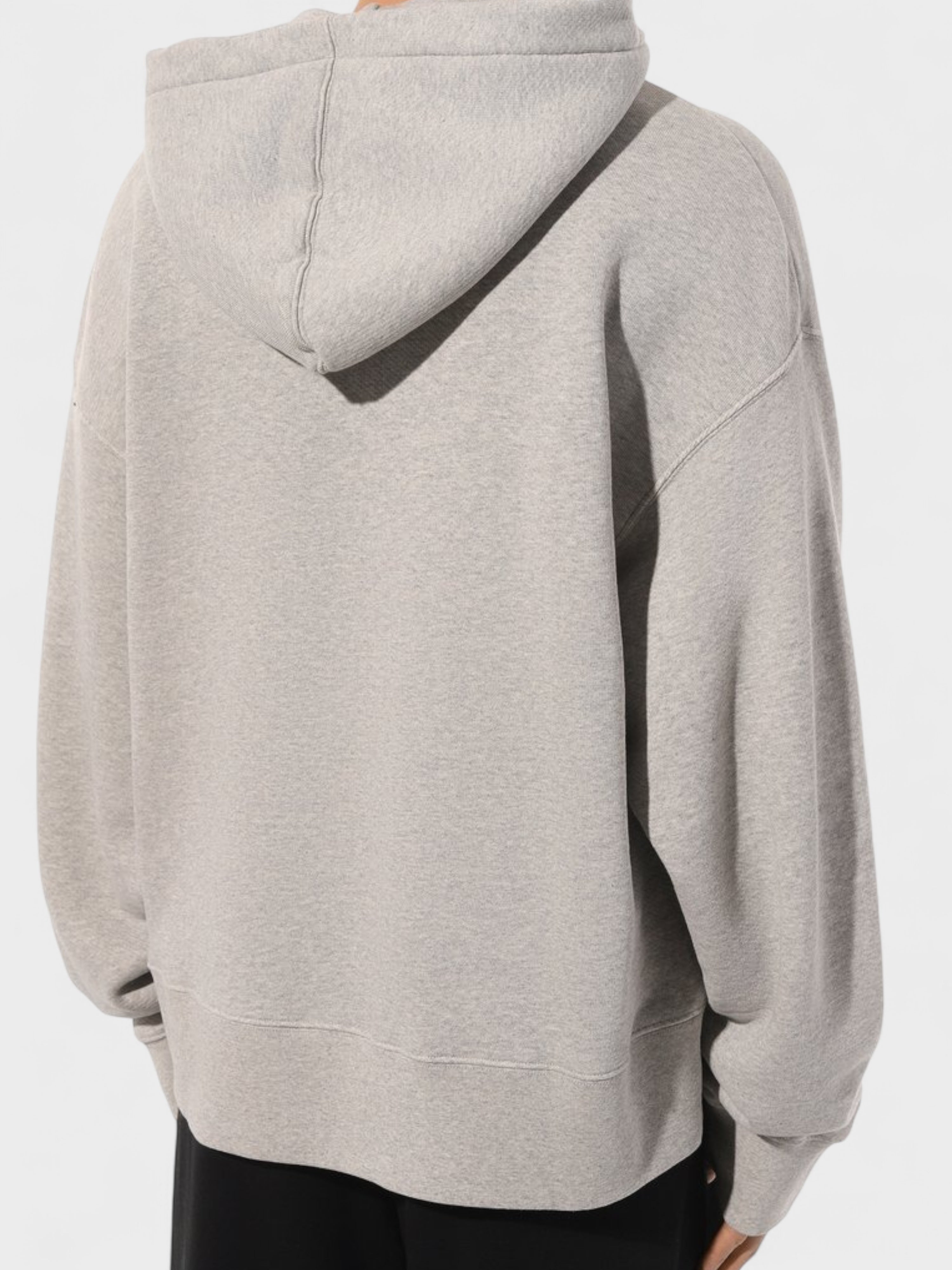 Palm Angels Wings Hoodie Melange Grey