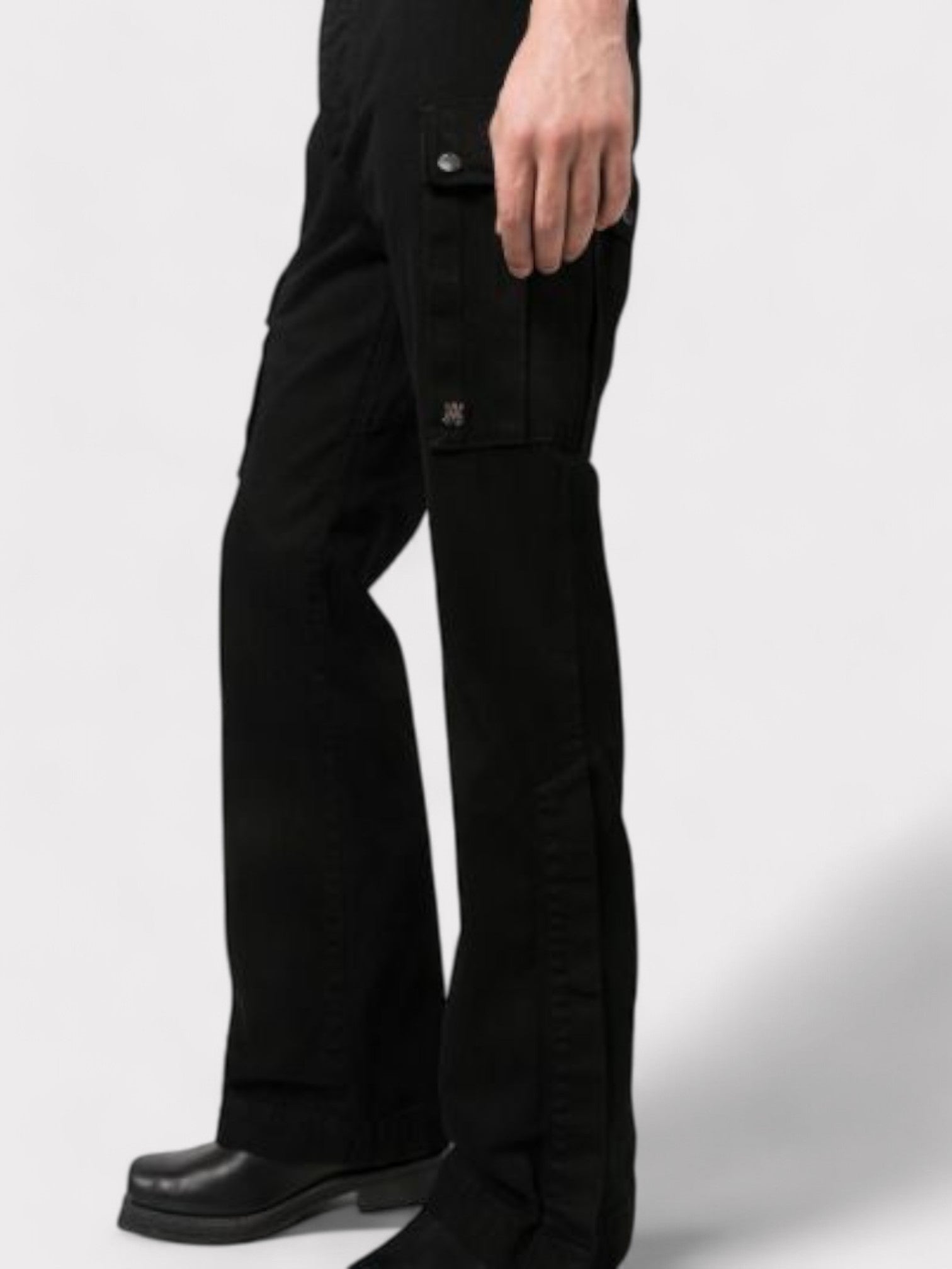 Amiri M65 Kick Flare Cargos Black - Supplied FashionAmiri