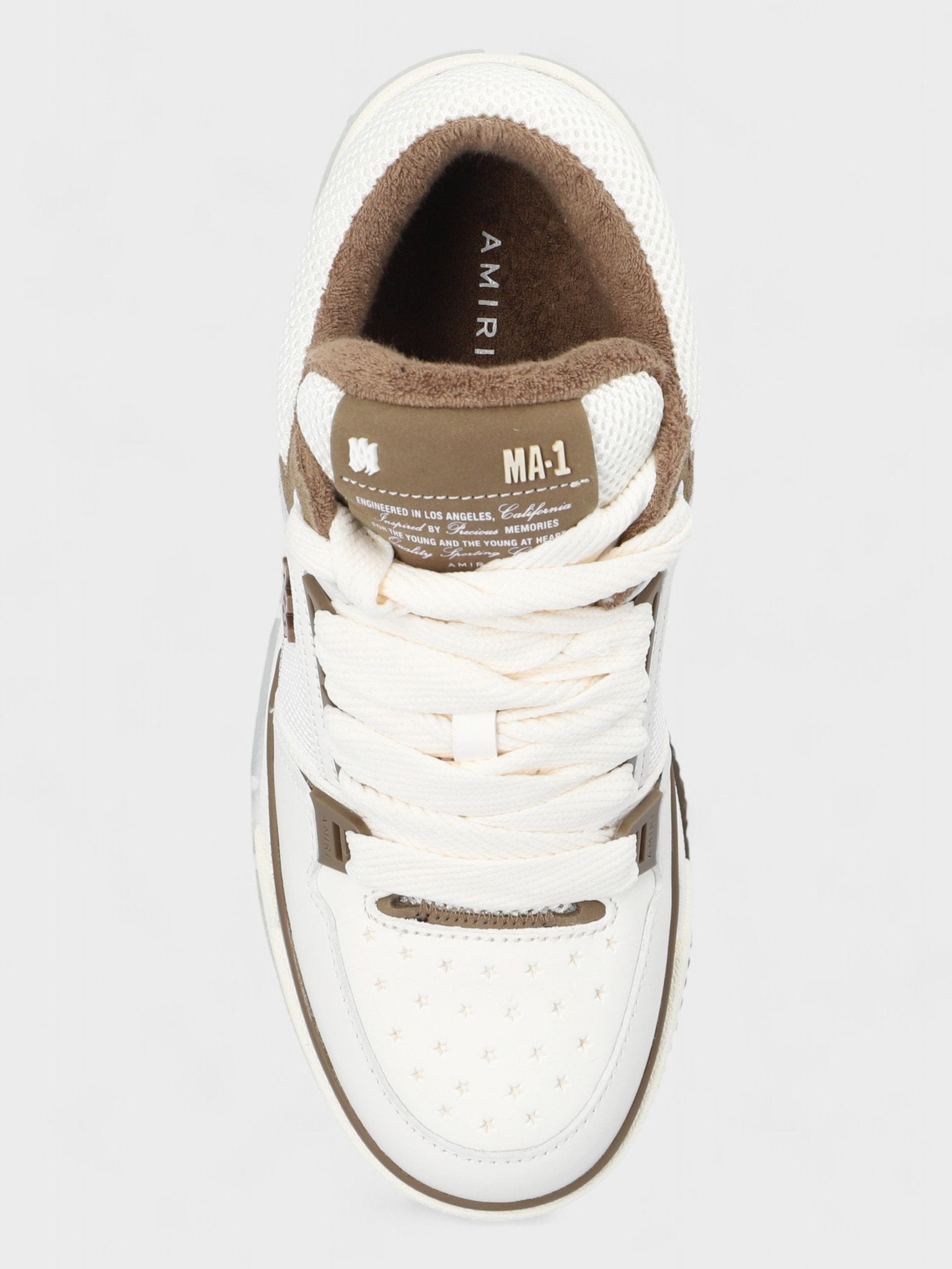 AMIRI MA - 1 White/Brown - Supplied FashionAmiri
