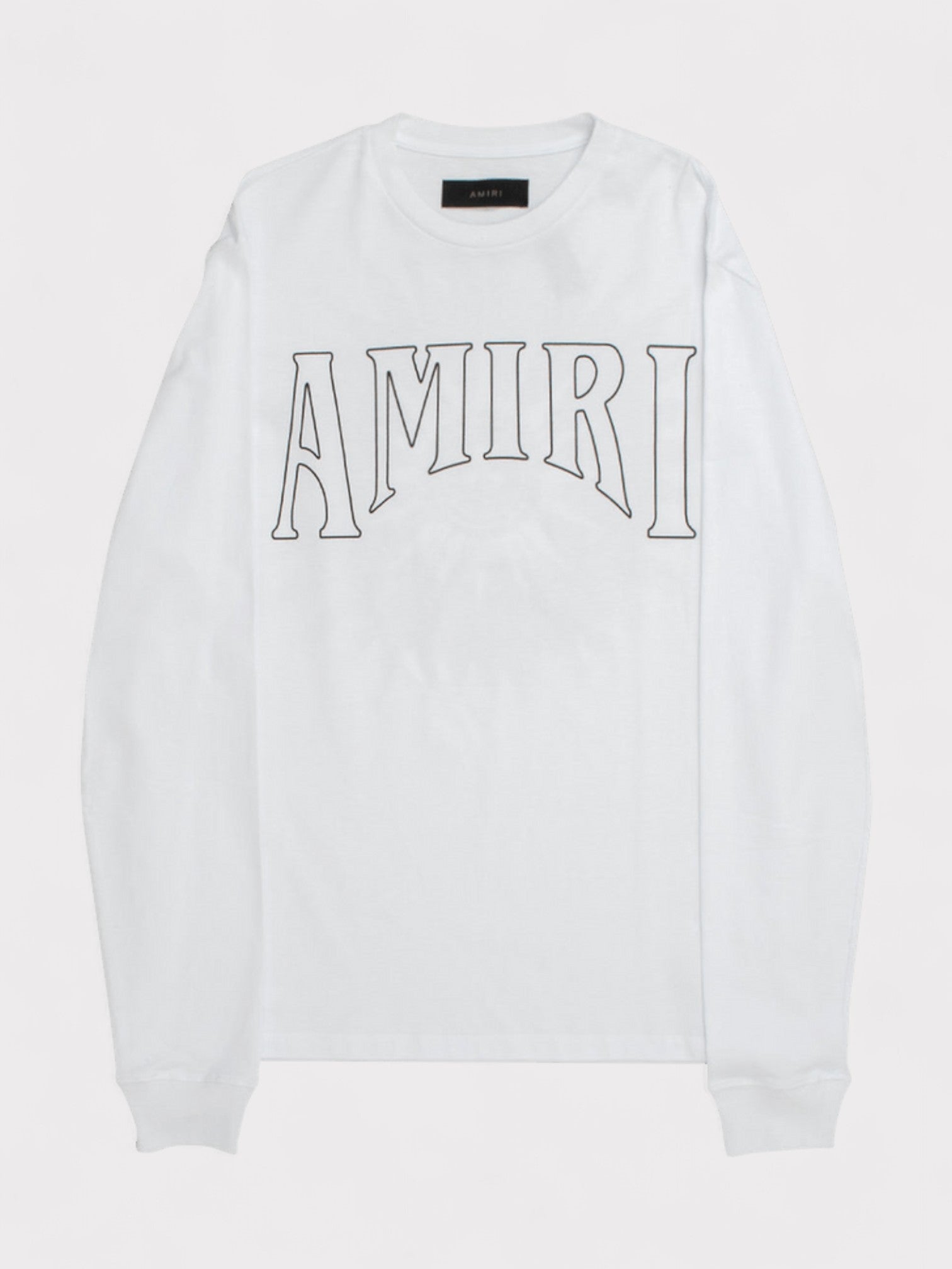 AMIRI ホワイト トレーナー Amiri Sun Long Sleeve Tee White now £185.00 at Supplied Fashion