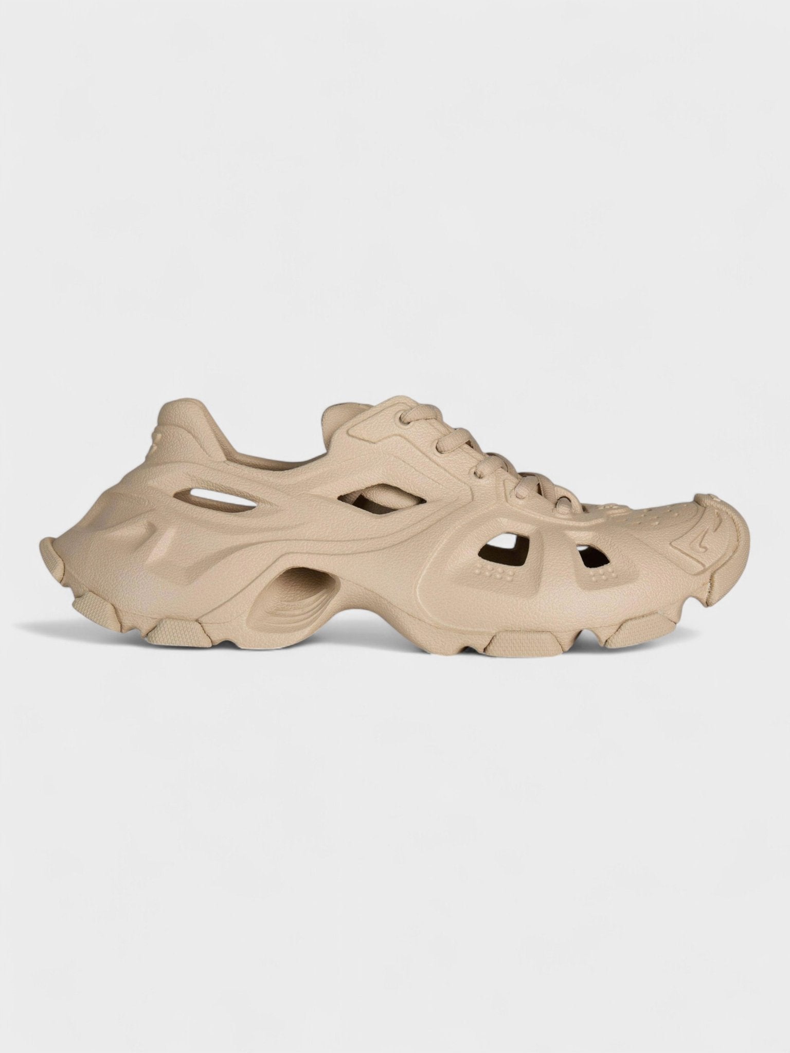 Balenciaga HD Caged Lace Up Sneakers Taupe - Supplied FashionBalenciaga