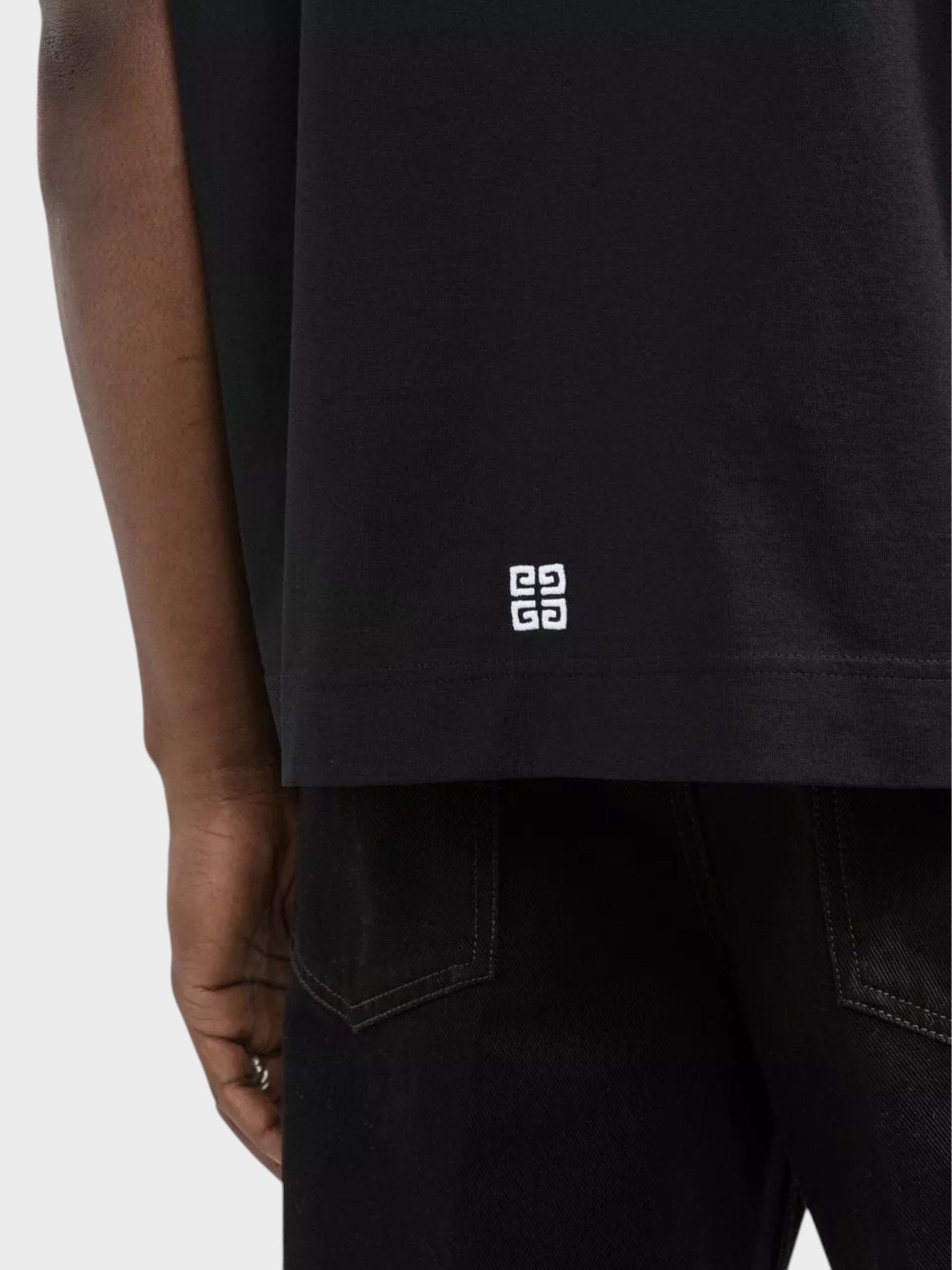 Givenchy Short Sleve Logo Tee Black - Supplied FashionGivenchy