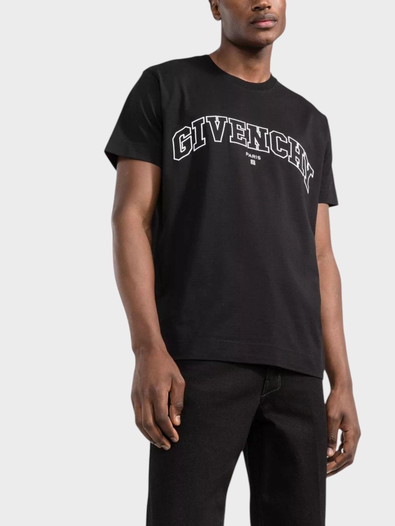 Givenchy Short Sleve Logo Tee Black - Supplied FashionGivenchy
