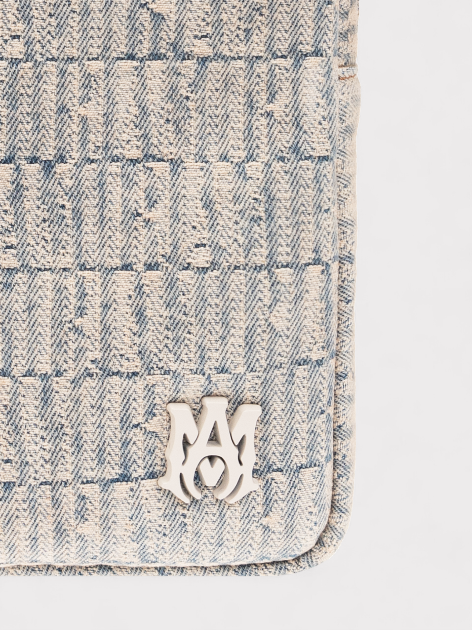 Amiri Jacquard Denim Sling Bag