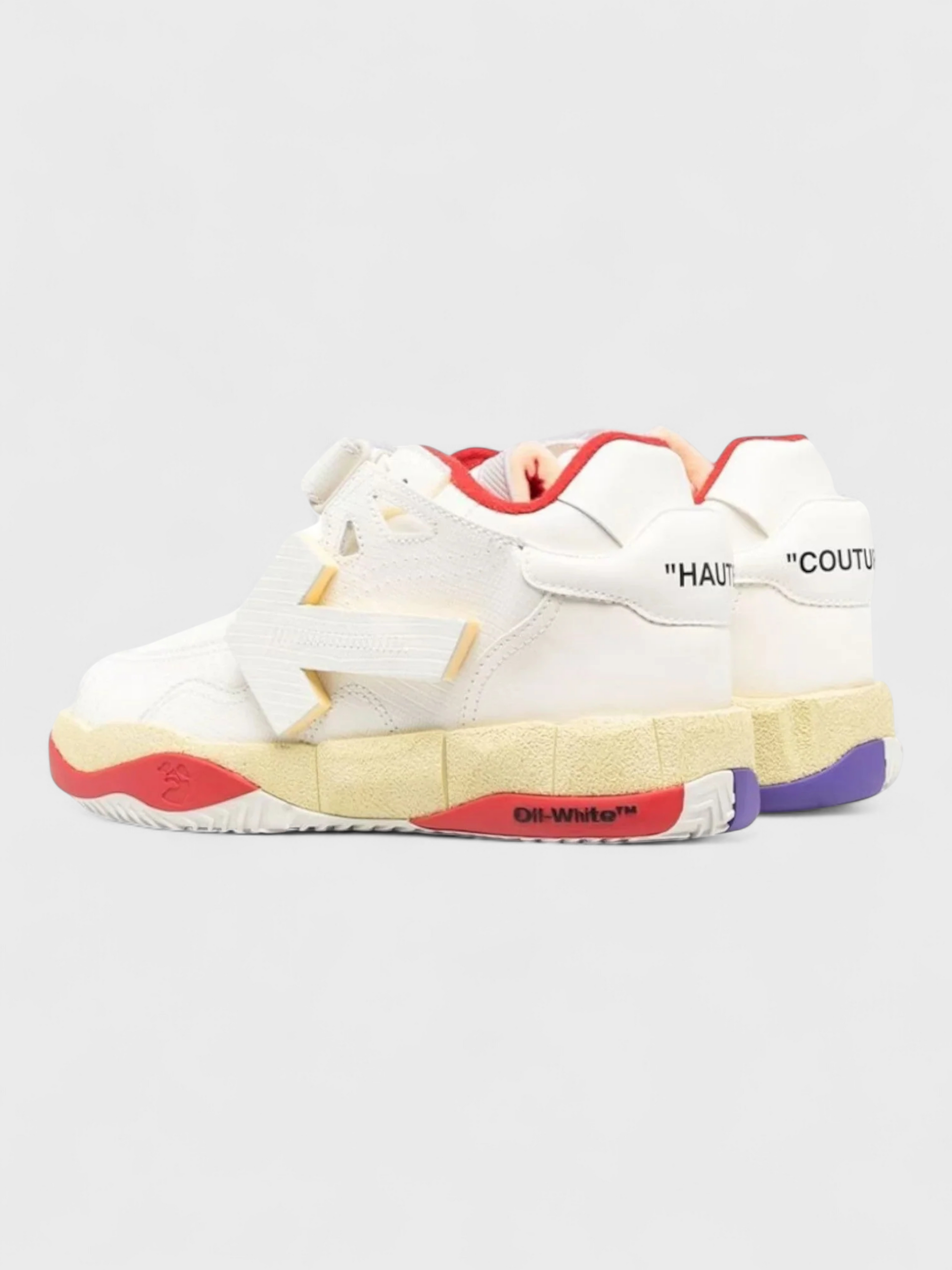 Off-White Top Puzzle Couture White Sneakers