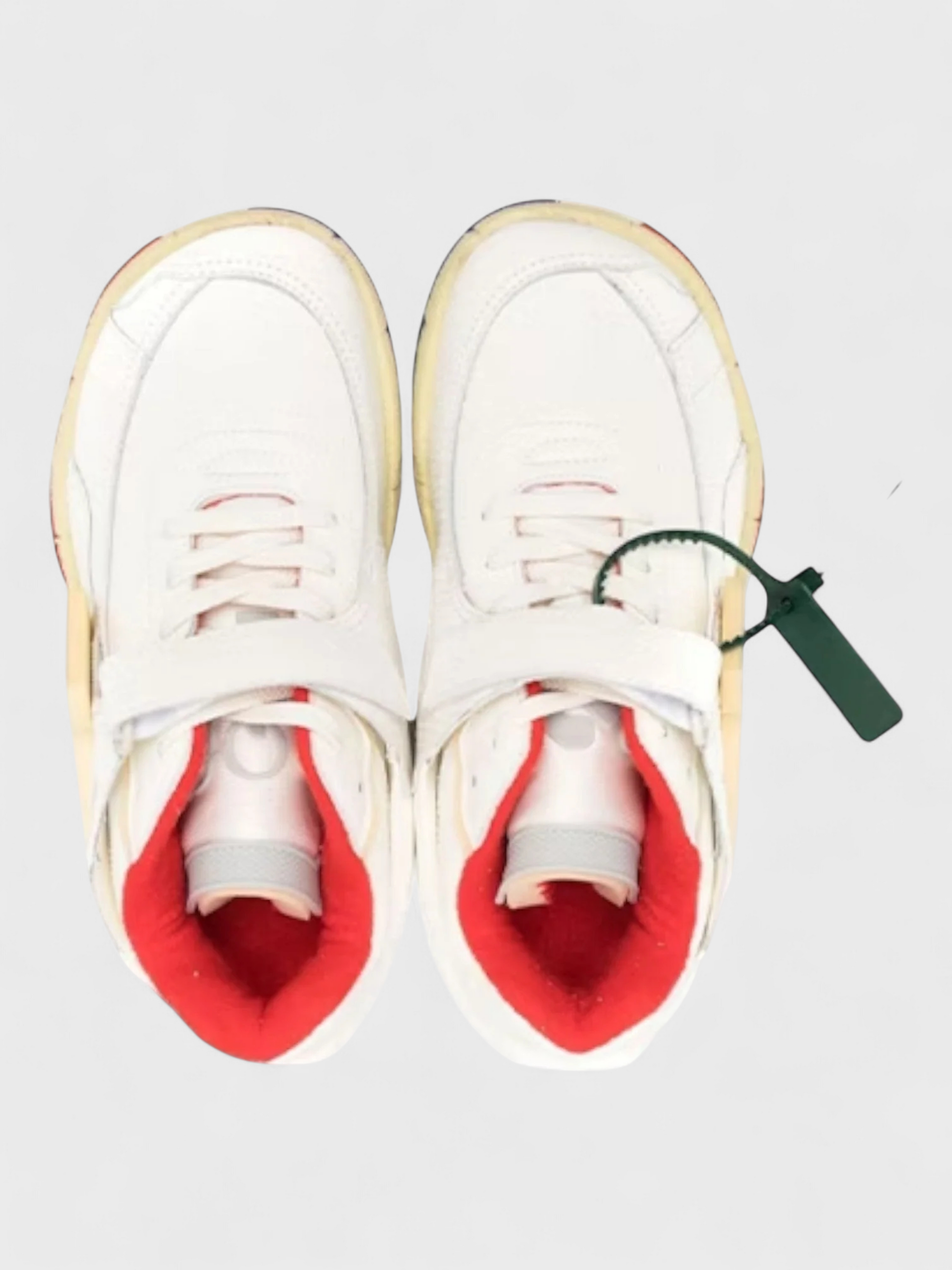 Off-White Top Puzzle Couture White Sneakers