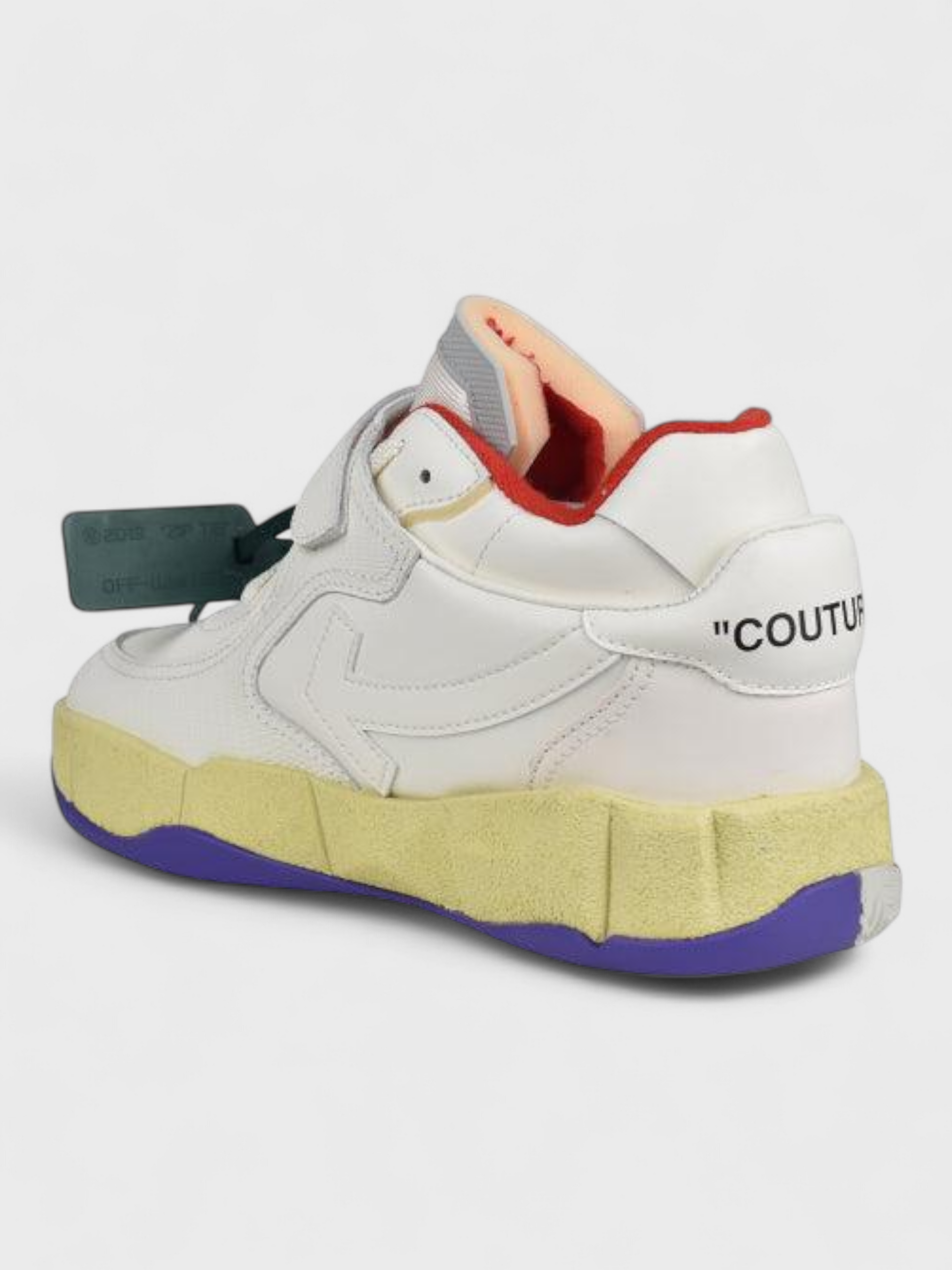 Off-White Top Puzzle Couture White Sneakers