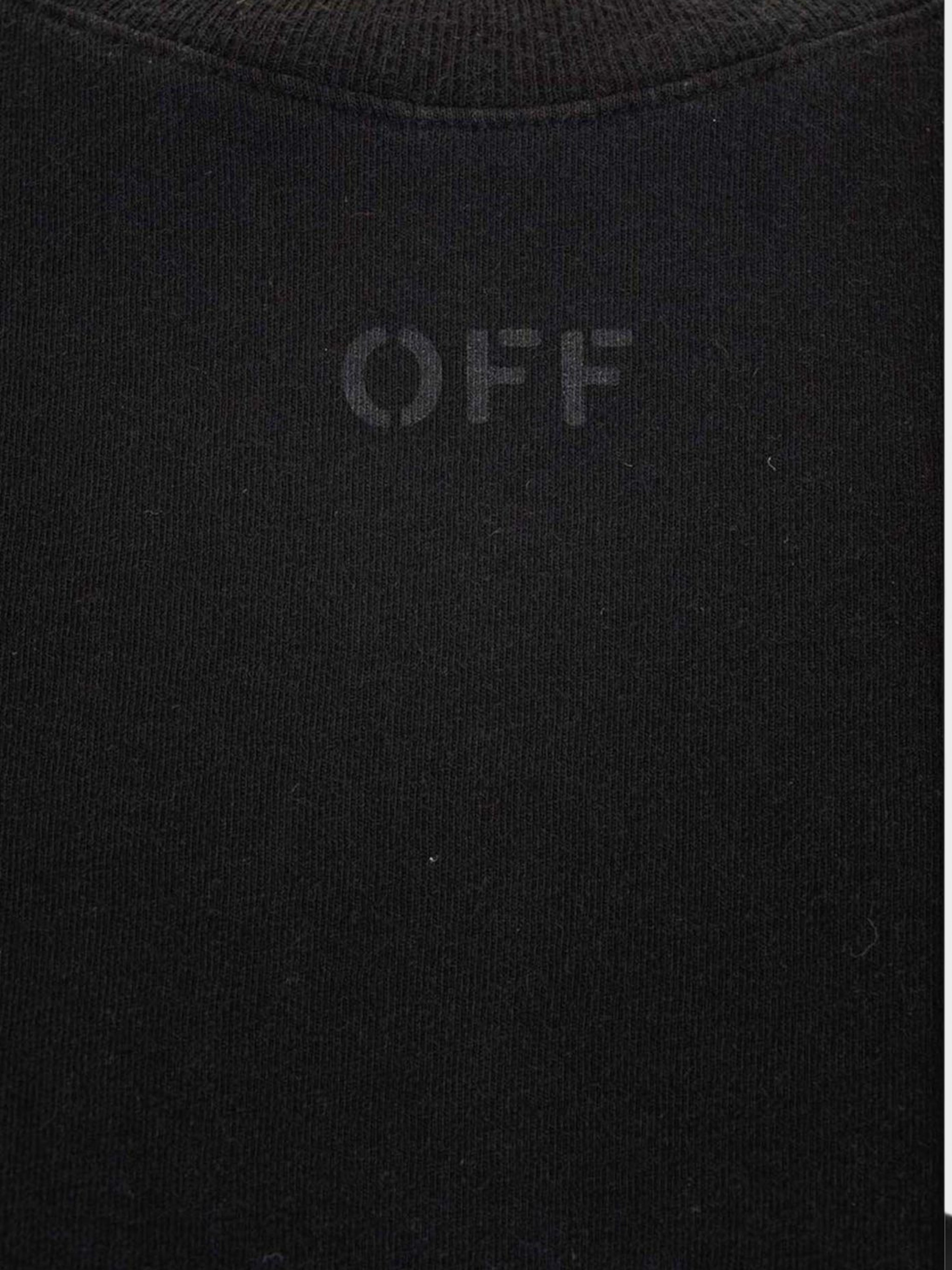 Off-White Rubber Arrow Regular Tee Black