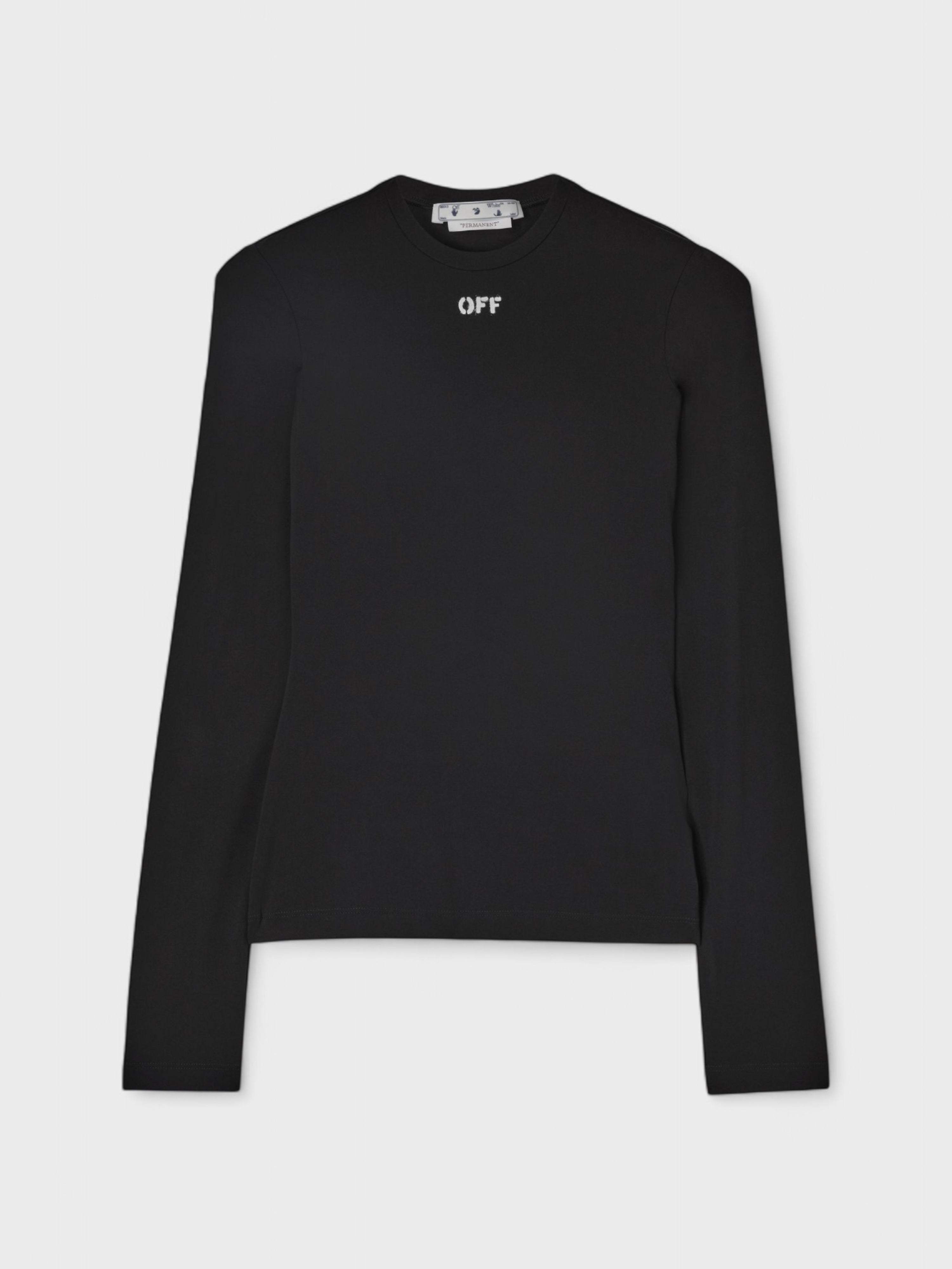 Off-White Off Stamp Second Skin Top Black
