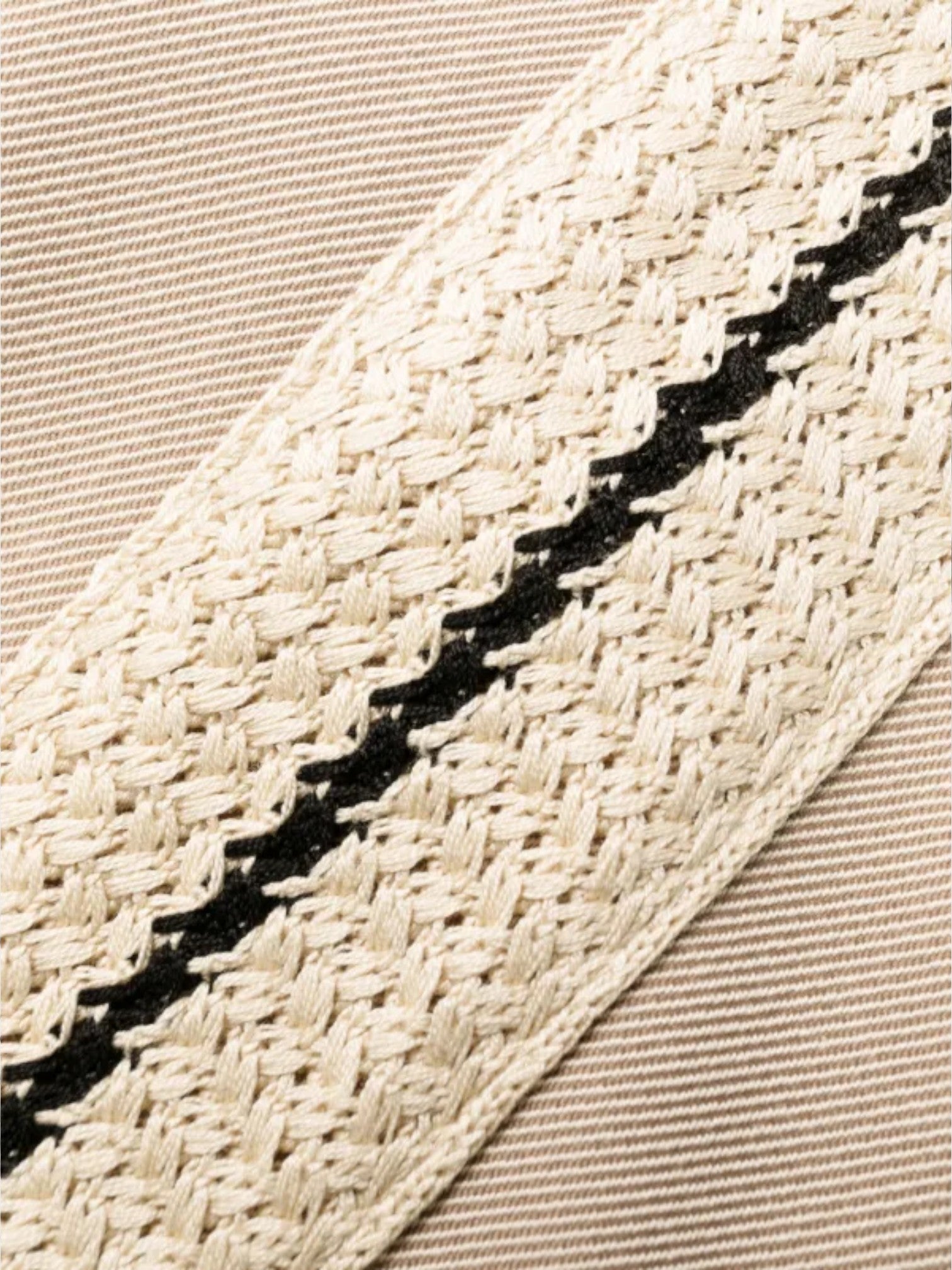 Palm Angels Tab Knit Pants Beige