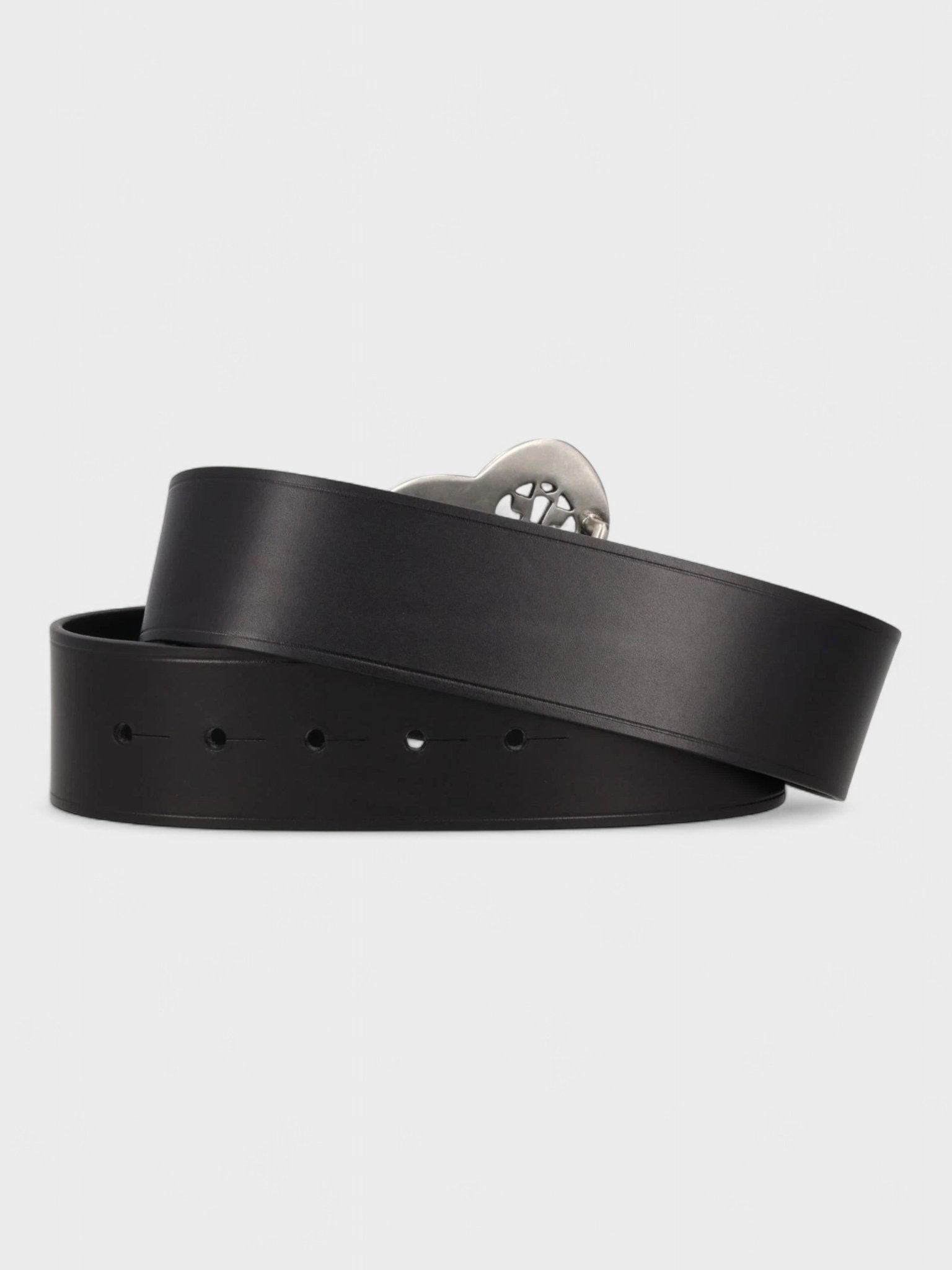 Isabel Marant Adaria Sculptured Buckle Belt Black - Supplied FashionIsabel Marant