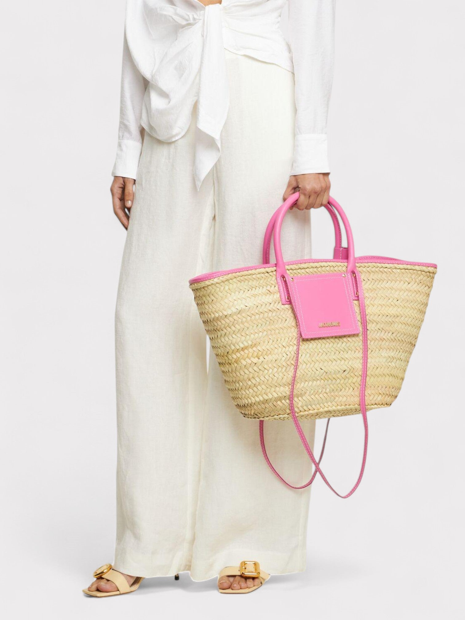 Jacquemus Le Grand Panier Soleil Pink - Supplied FashionJACQUEMUS