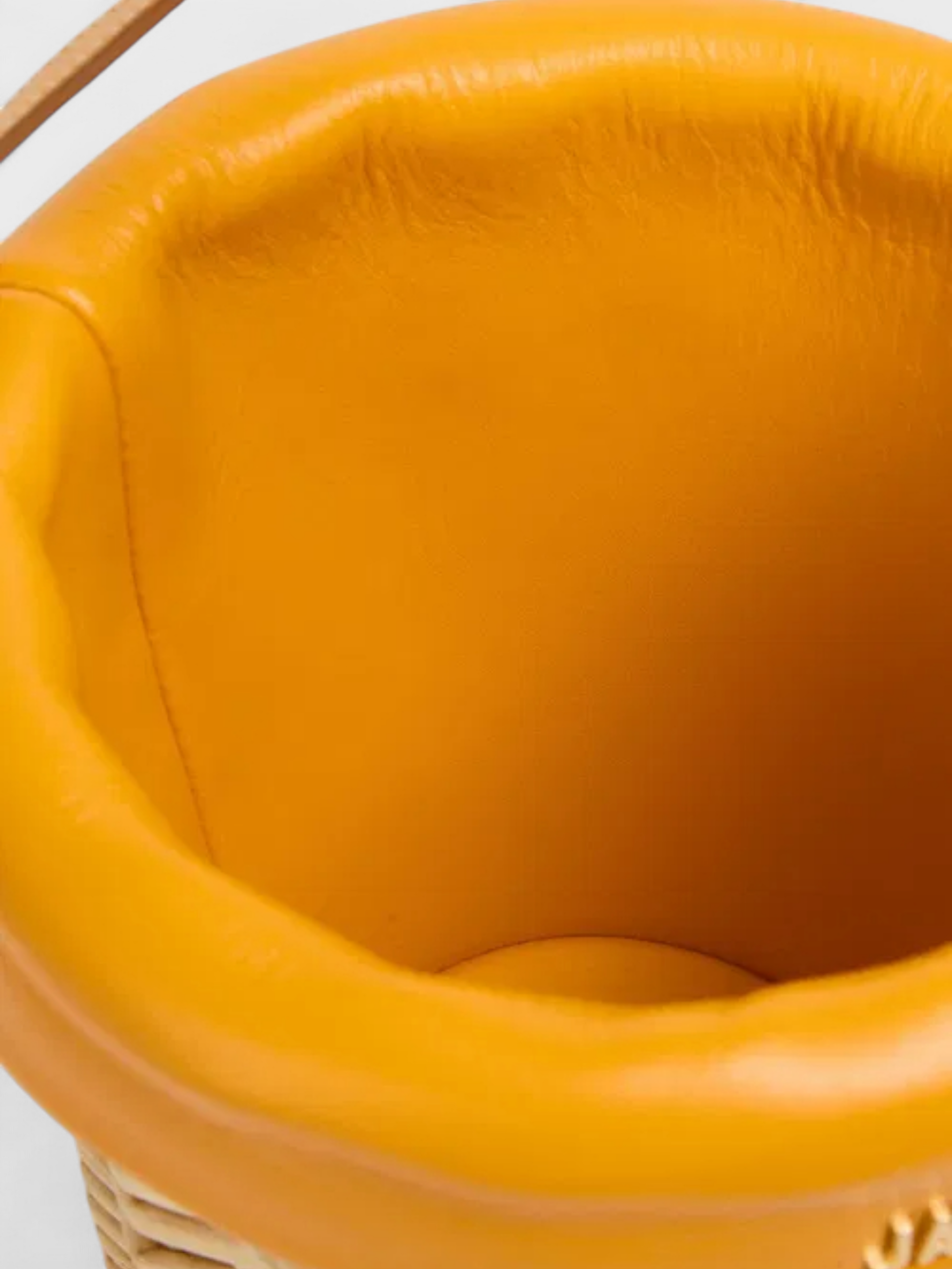 Jacquemus Le Panier Seau Dark Yellow