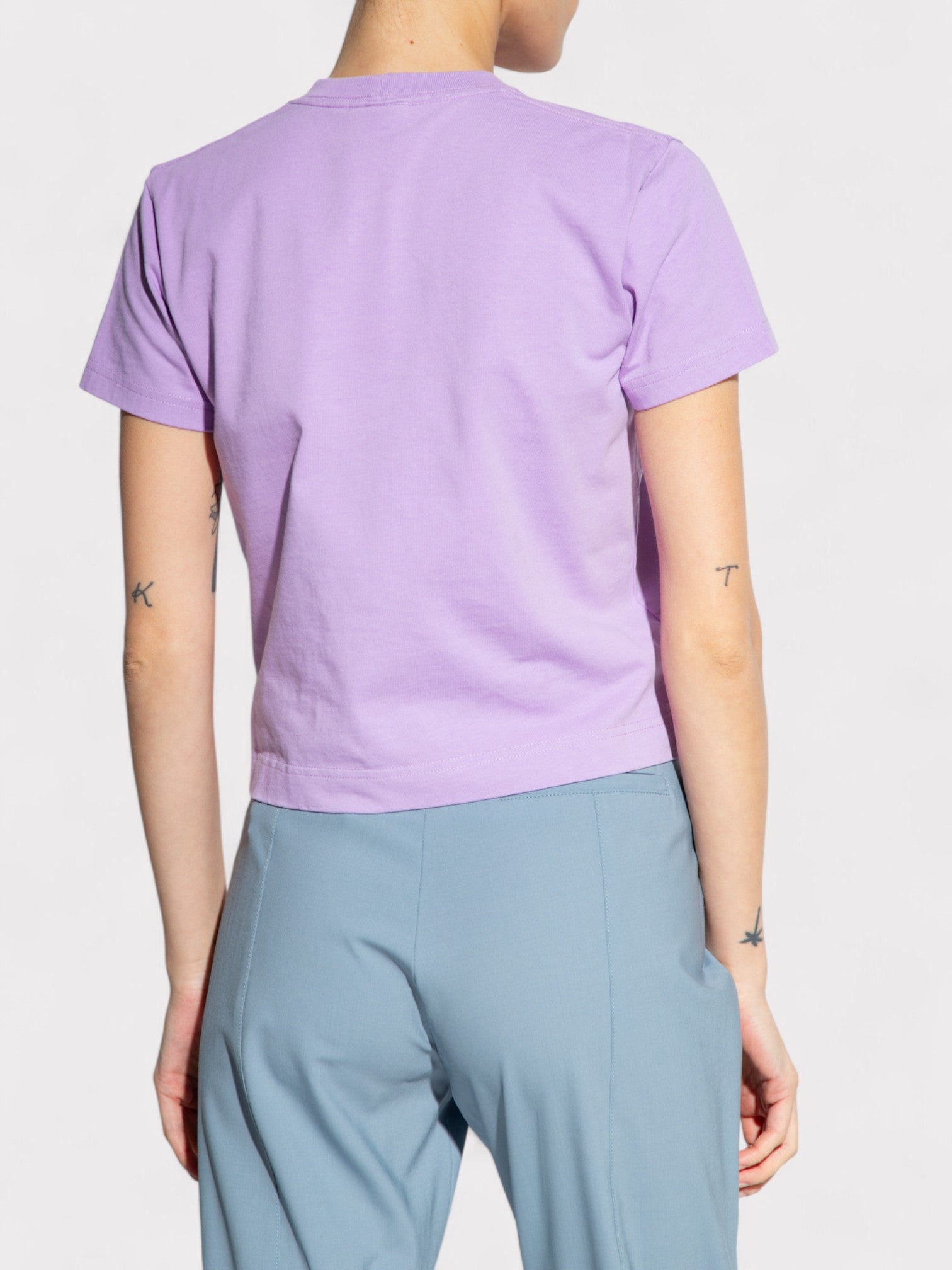Jacquemus Le T-Shirt Camargue Lilac - Supplied FashionJACQUEMUS