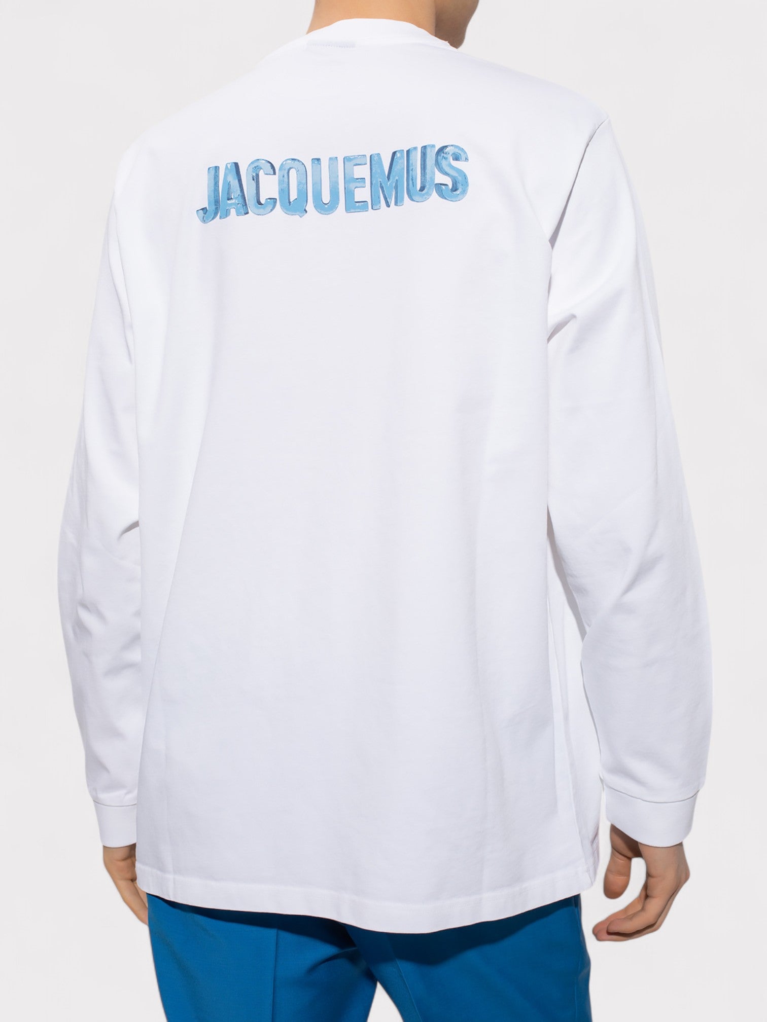 Jacquemus Le T-Shirt Gelo Print Ice Jacquemus White - Supplied FashionJACQUEMUS