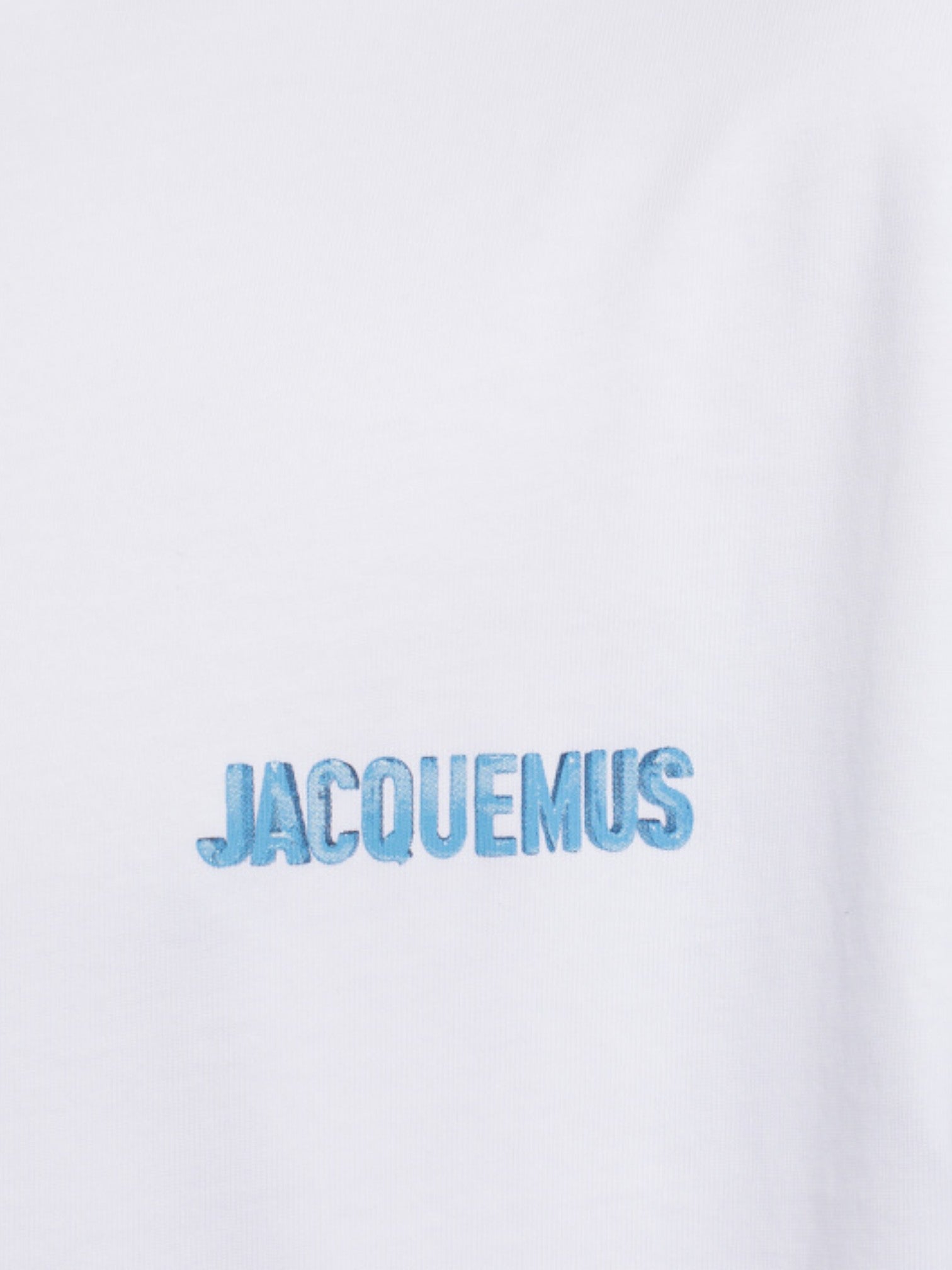 Jacquemus Le T-Shirt Gelo Print Ice Jacquemus White - Supplied FashionJACQUEMUS