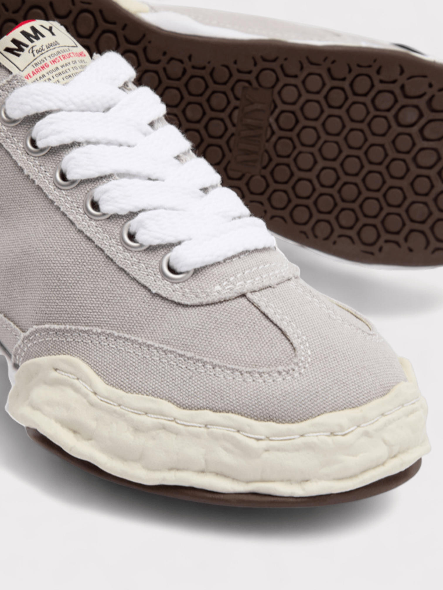 Maison Mihara Yasuhiro Herbie Canvas Sneaker Grey - Supplied FashionMaison Mihara