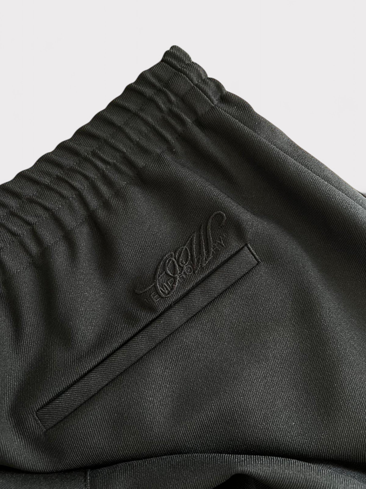 Off - White Embroidered Lounge Track Pant Black - Supplied FashionOff - White