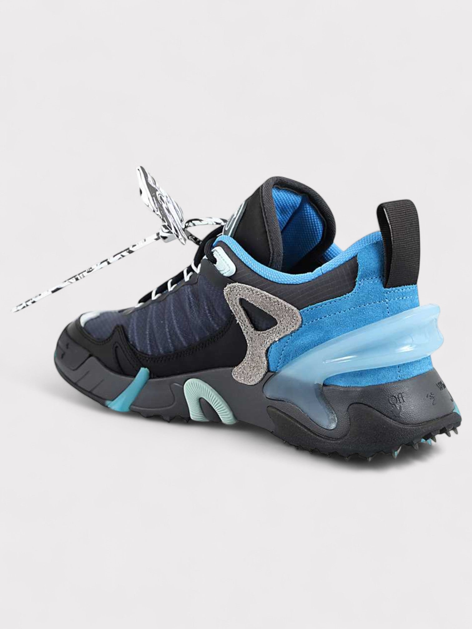 Off - White Odsy 2000 Blue Black Trainers - Supplied FashionOff - White
