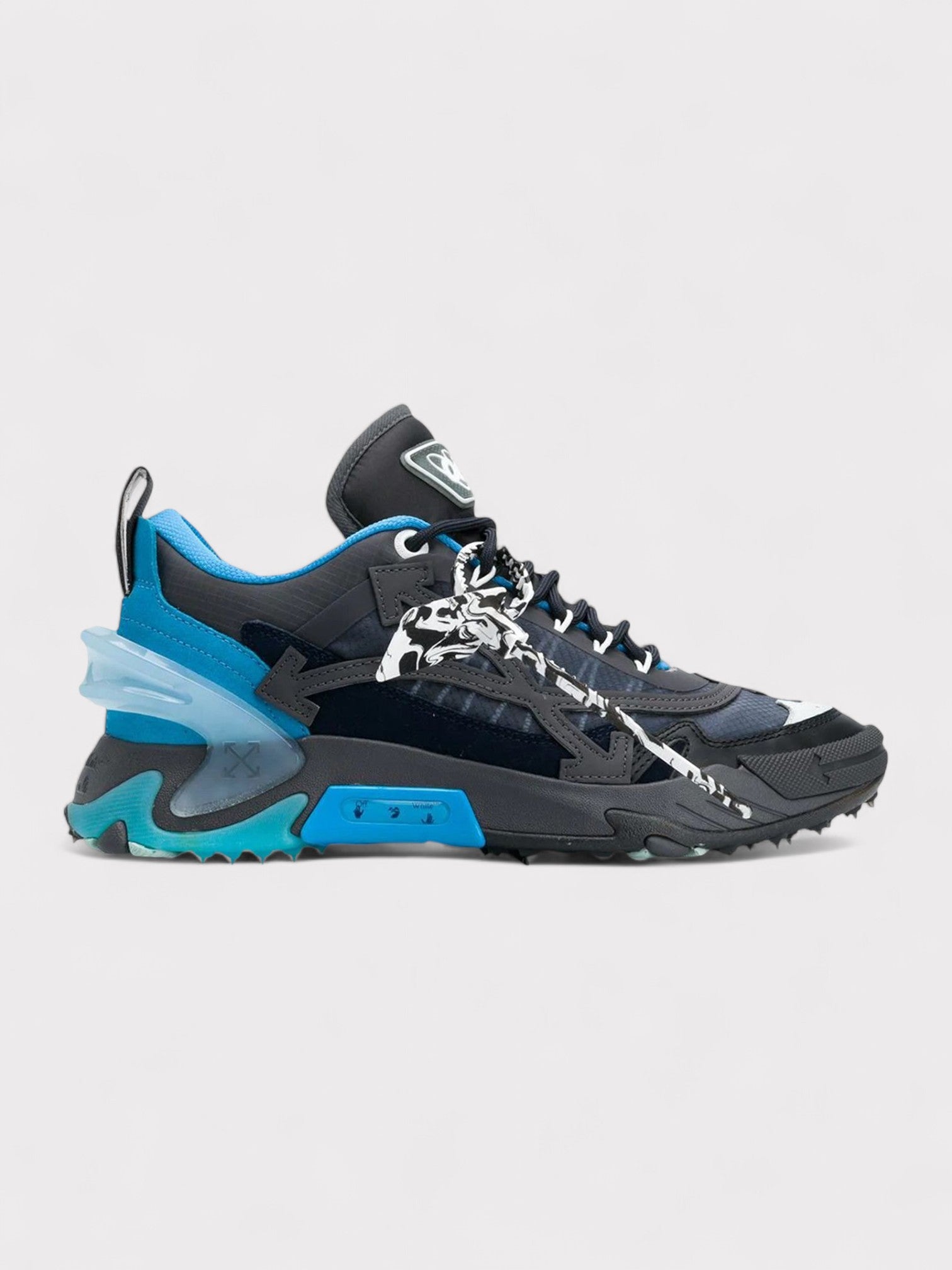 Off - White Odsy 2000 Blue Black Trainers - Supplied FashionOff - White