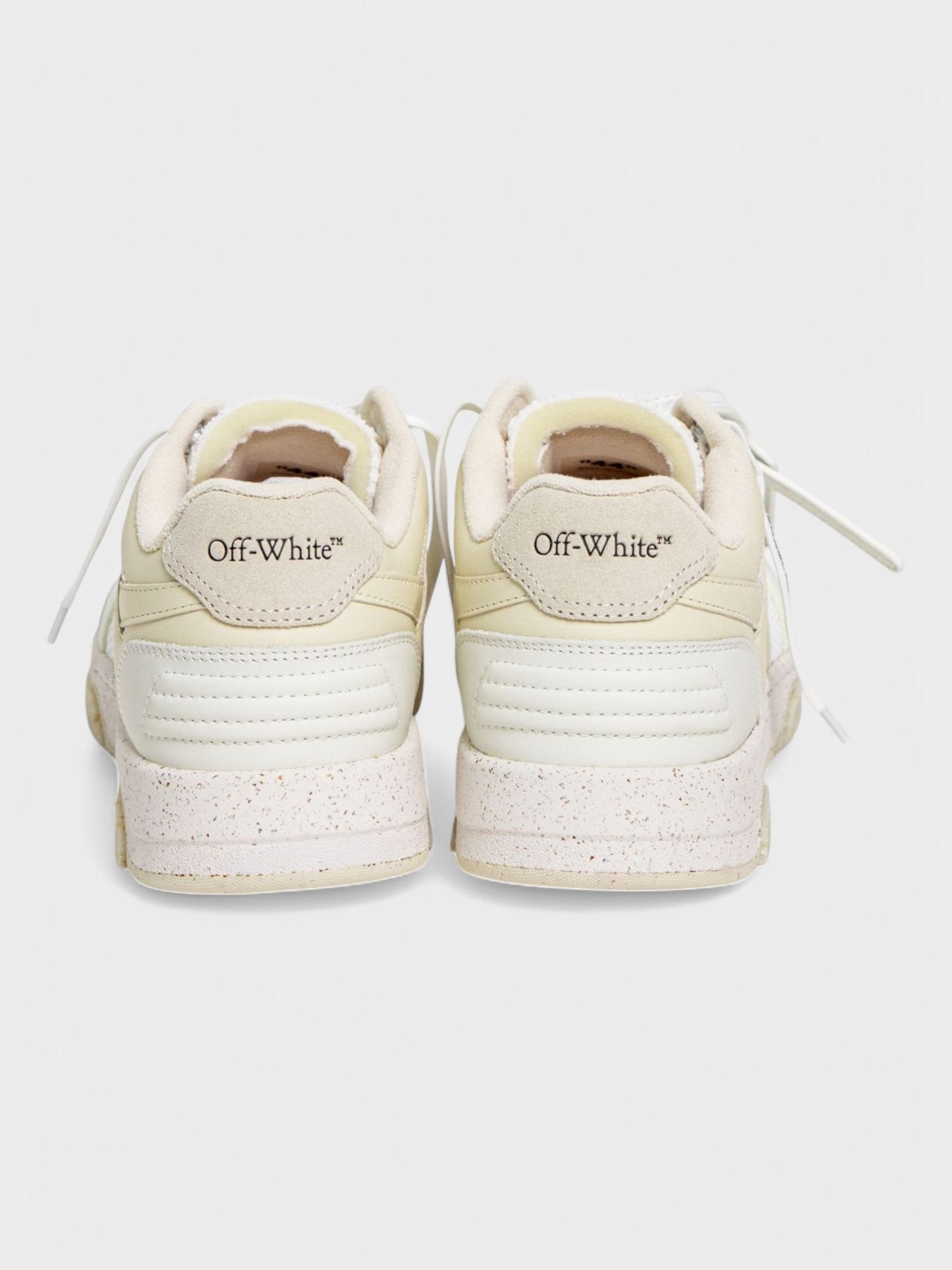 Off - White Out of Office Low Slim White Beige - Supplied FashionOff - White