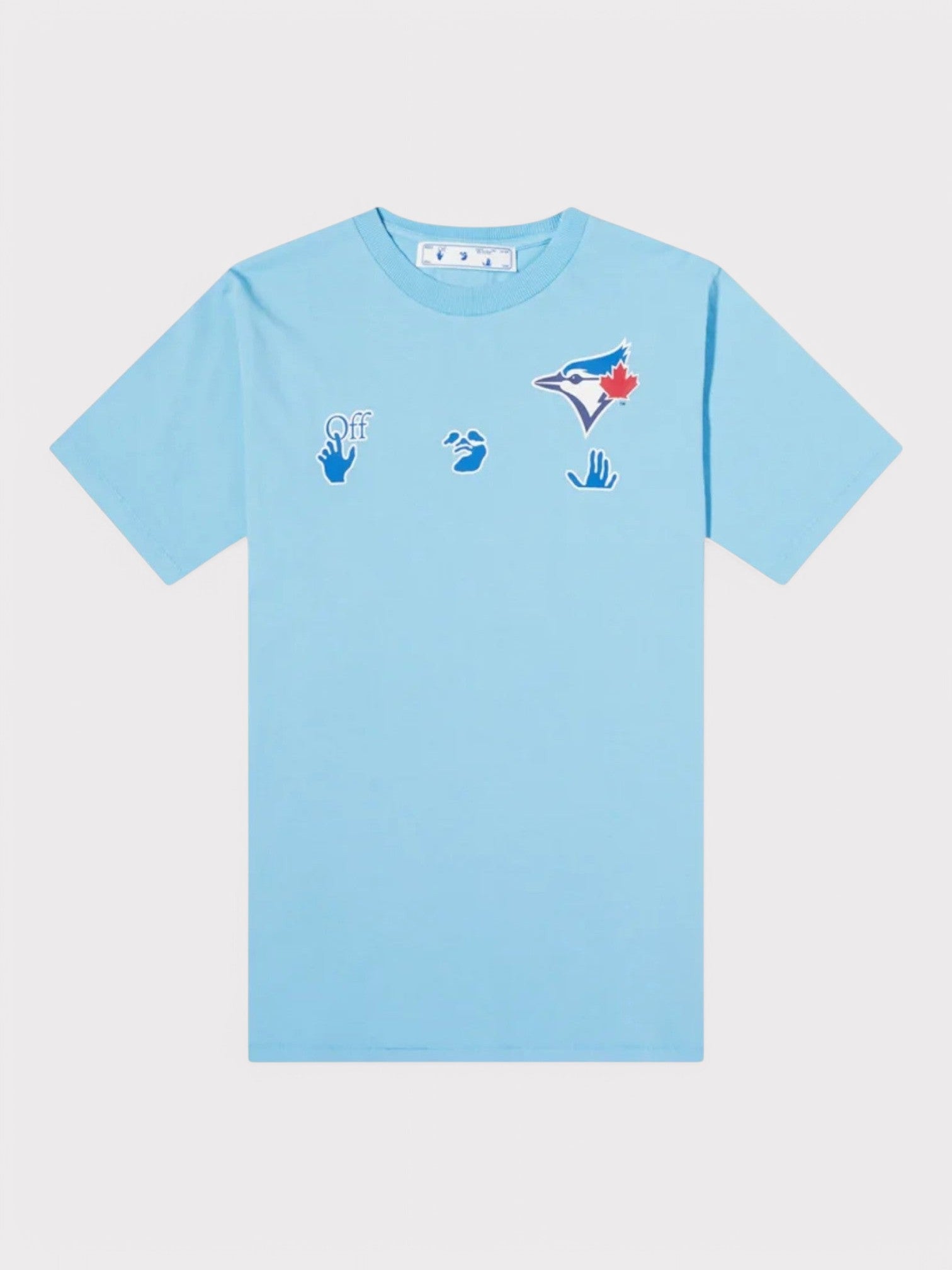 OFF - WHITE X Mlb Toronto Blue Jays T-Shirt Blue - Supplied FashionOff - White