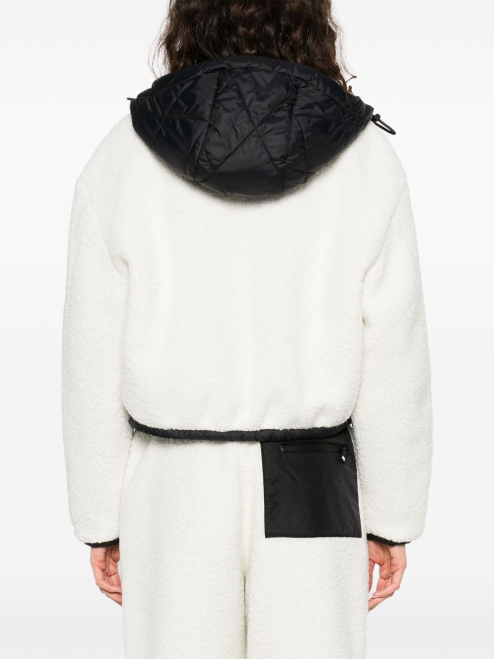 Palm Angels Monogram Cozy Ski Jacket White - Supplied FashionPALM ANGELS