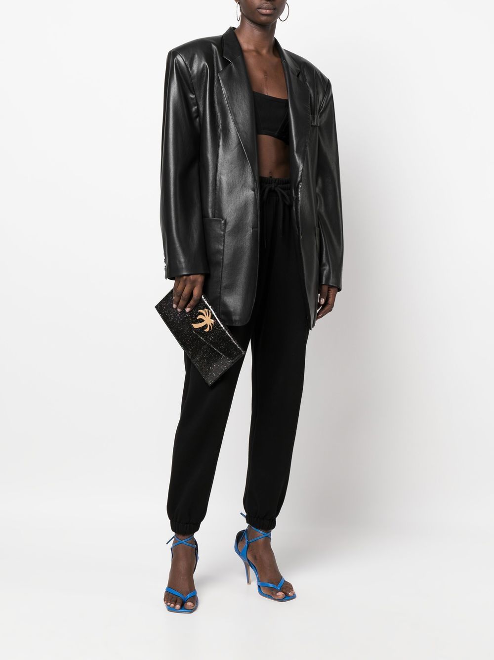 Palm Angels Palm Beach Clutch Night Out Black - Supplied FashionPALM ANGELS