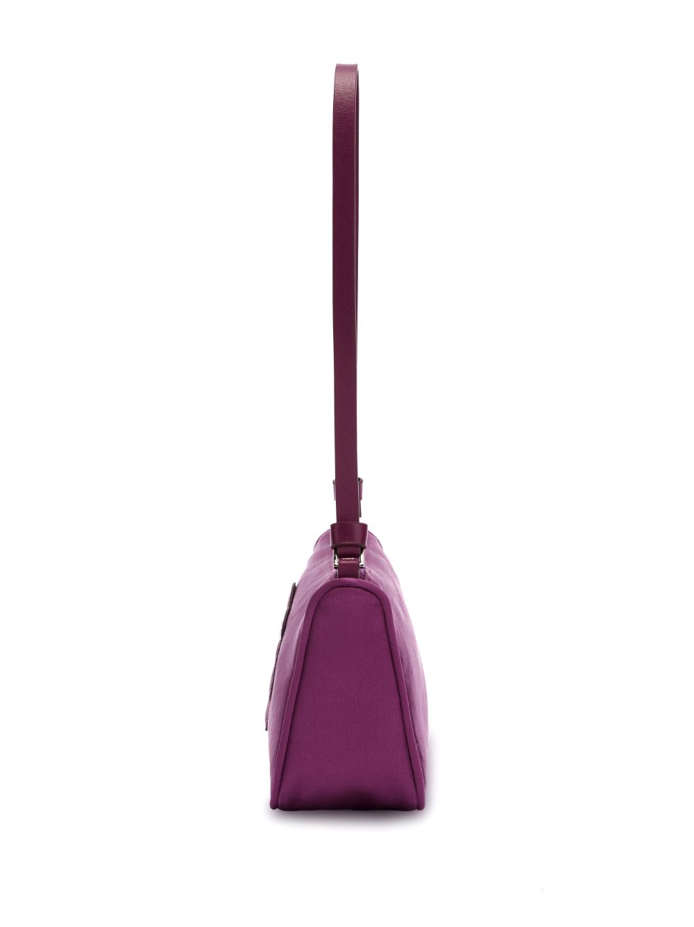 Palm Angels Satin Palm Shoulder Bag Purple - Supplied FashionPALM ANGELS