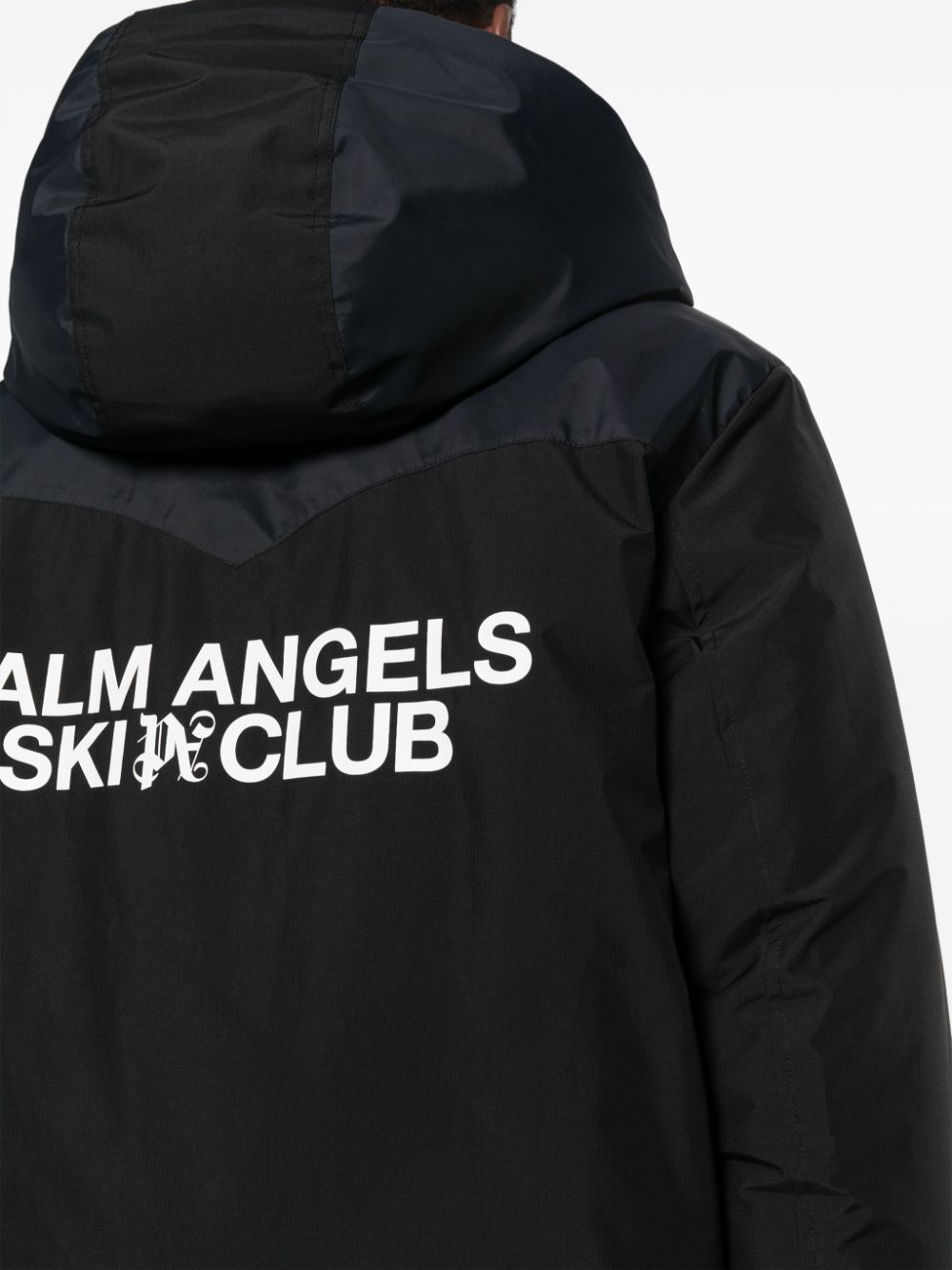 Palm Angels Ski Padded Jacket Black - Supplied FashionPALM ANGELS