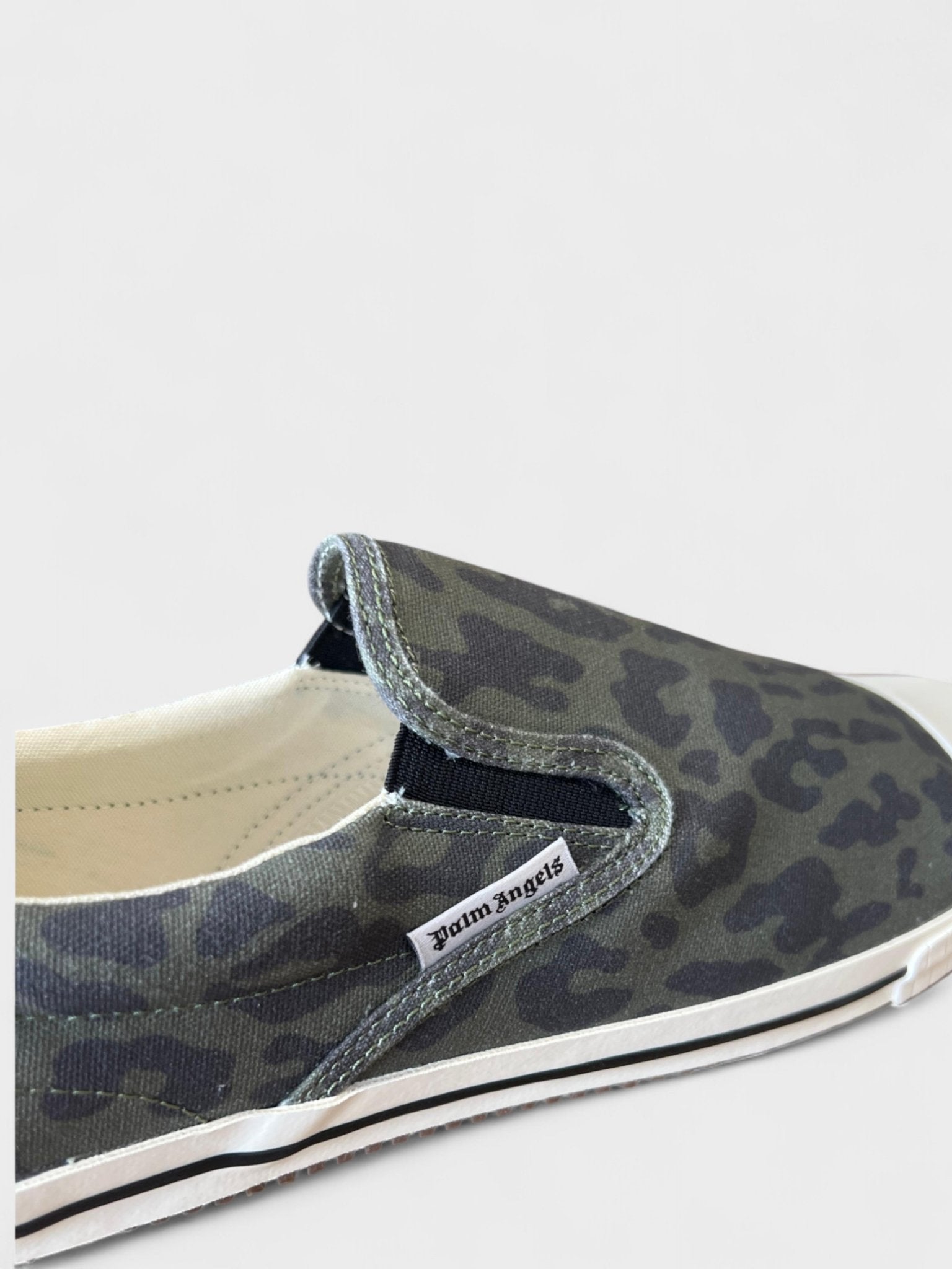 Palm Angels Square Slip On Vulc Camo Green - Supplied FashionPalm Angels