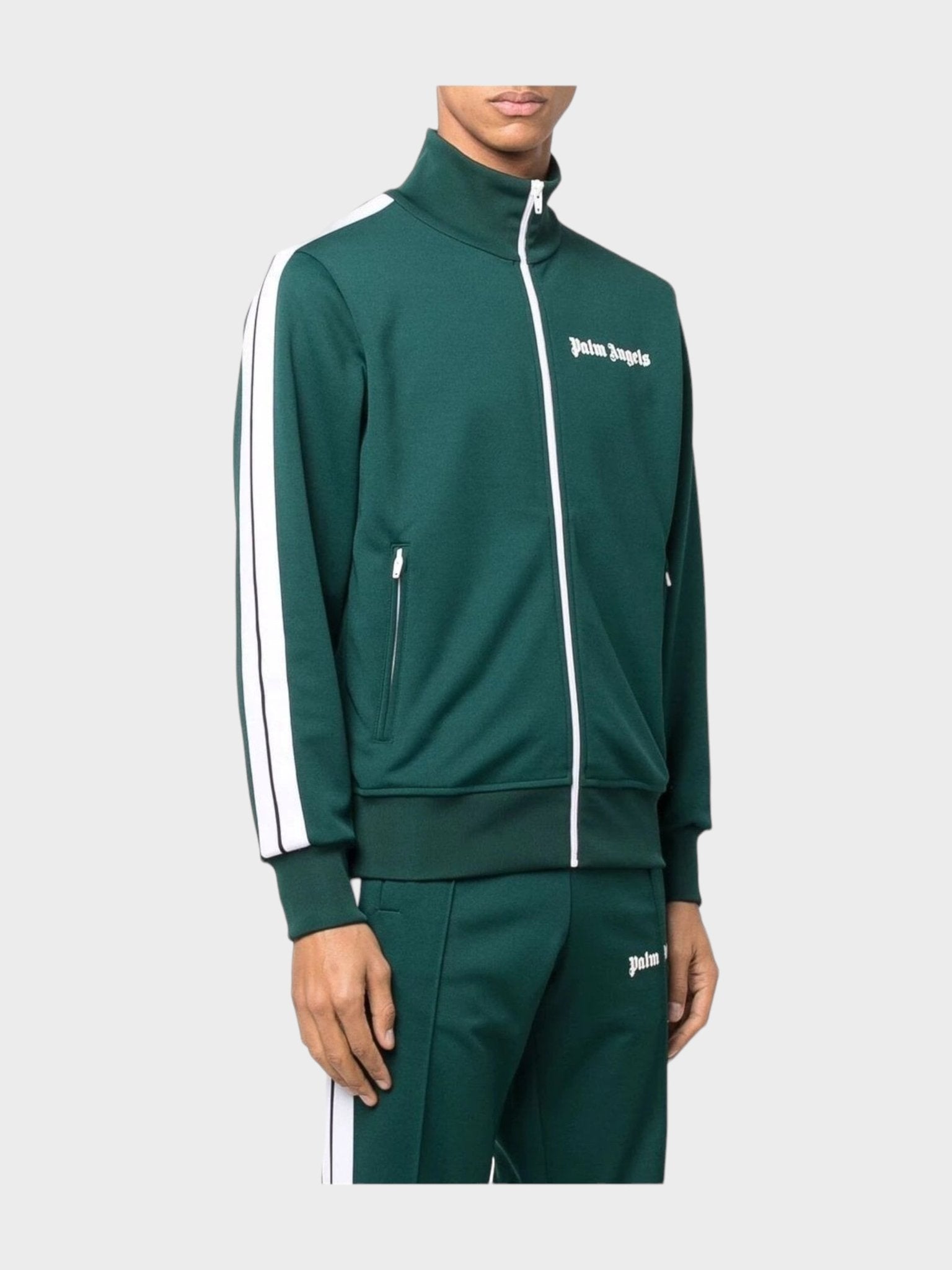 Palm Angels Track Jacket Green - Supplied FashionPalm Angels