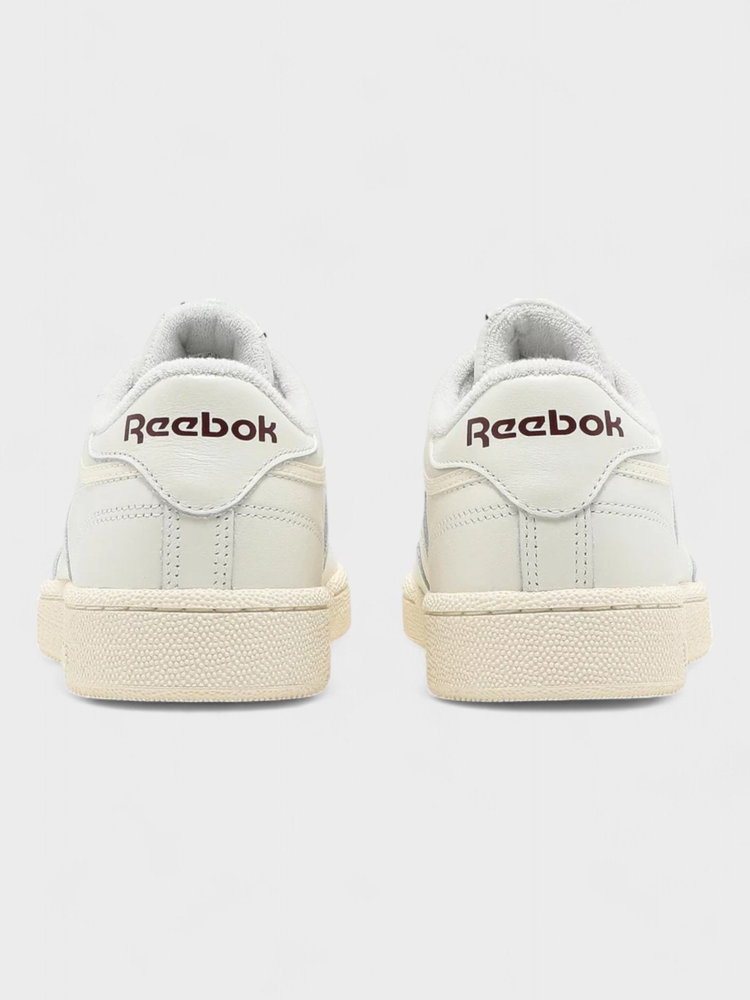 Reebok Club C 85 Classic White Collegiate Burgundy - Supplied FashionReebok