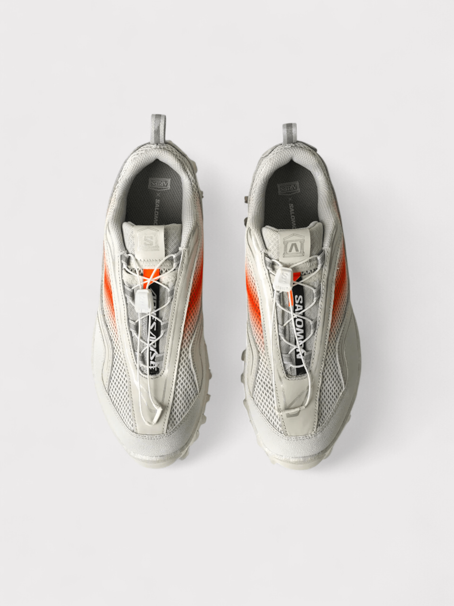 Salomon x Aries Snowclog Lunar Rock / Shocking Orange - Supplied FashionSalomon