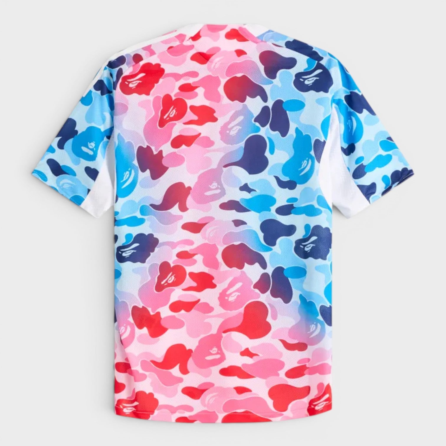 Adidas Football Graphic Jersey T-Shirt Blue Pink