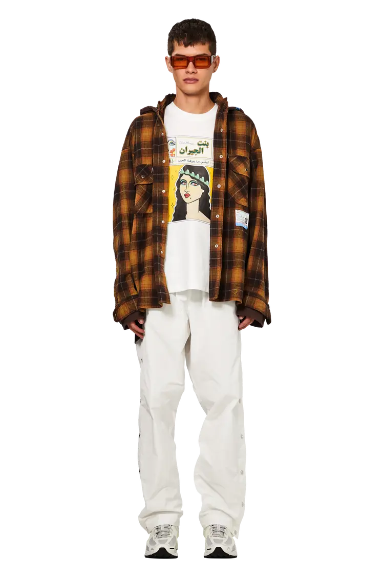 Gallery Dept. Rec Pant White