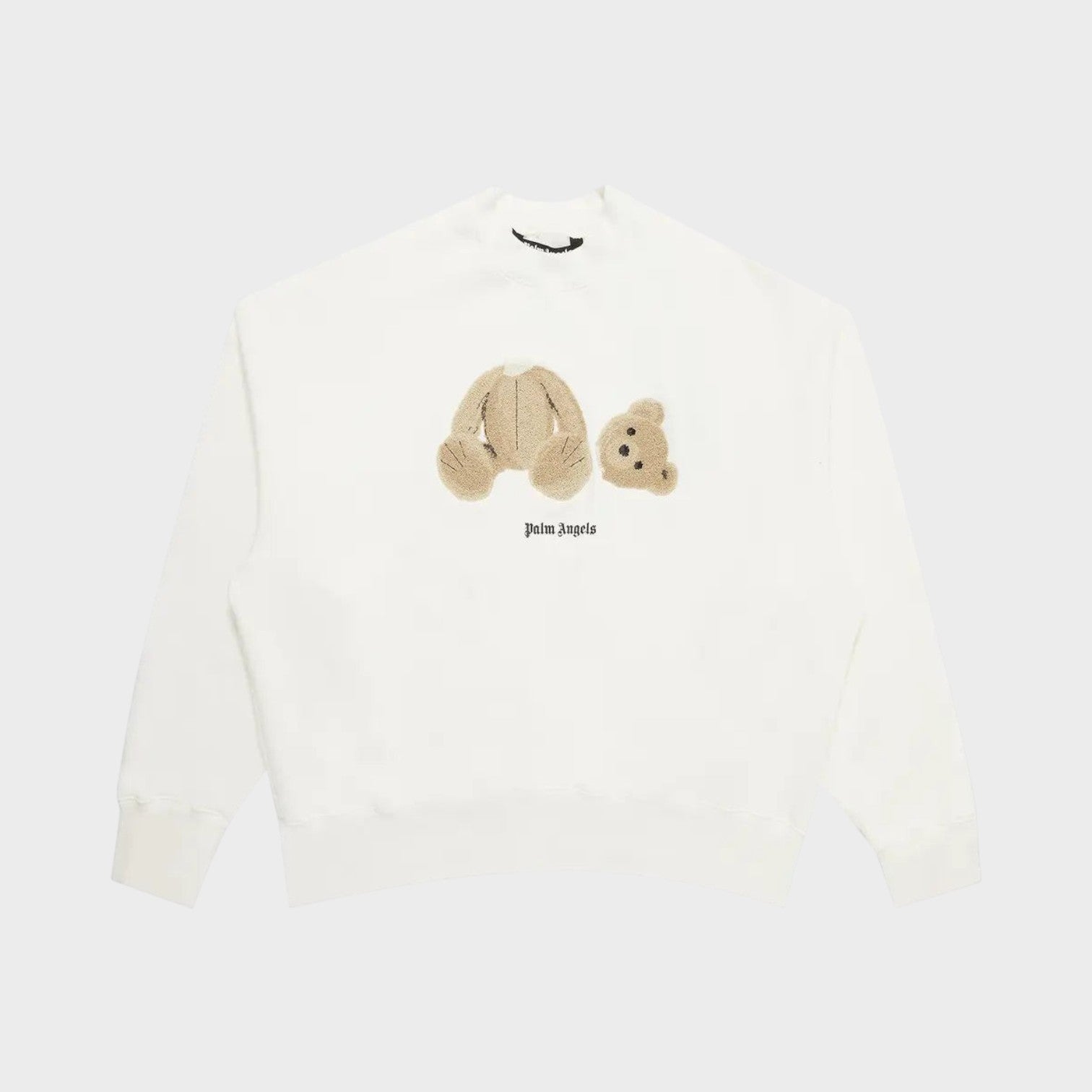 Palm Angels Kill The Bear Crew Sweatshirt White