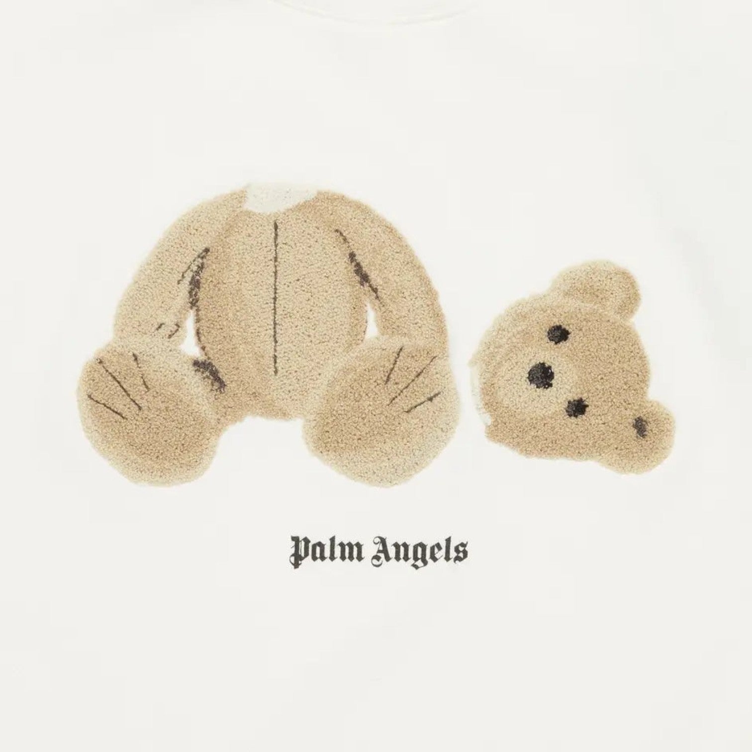 Palm Angels Kill The Bear Crew Sweatshirt White